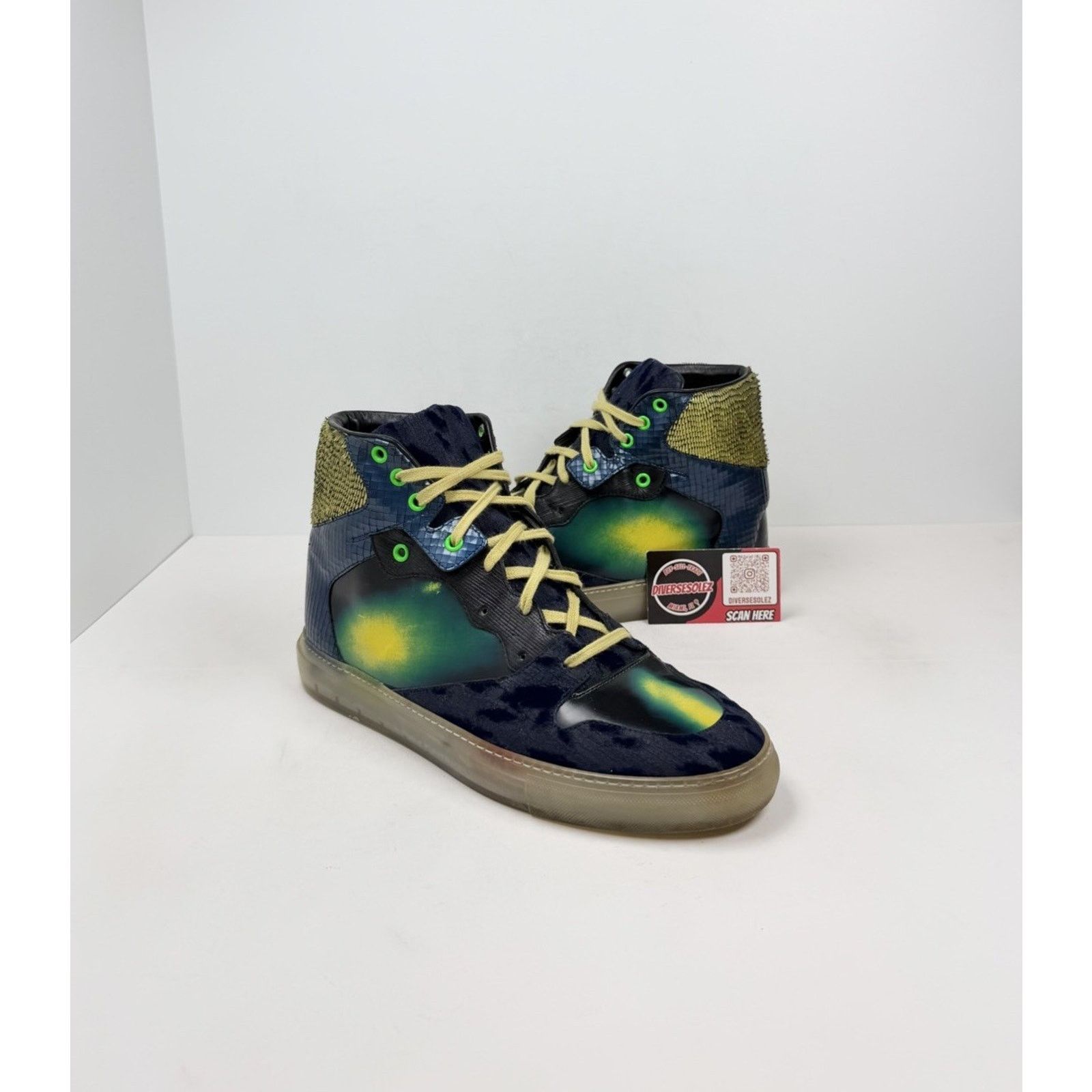 Balenciaga Size 43EU/10US - Balenciaga Iridescent Multi Color High Top Size US 10 / EU 43 - 1 Thumbnail
