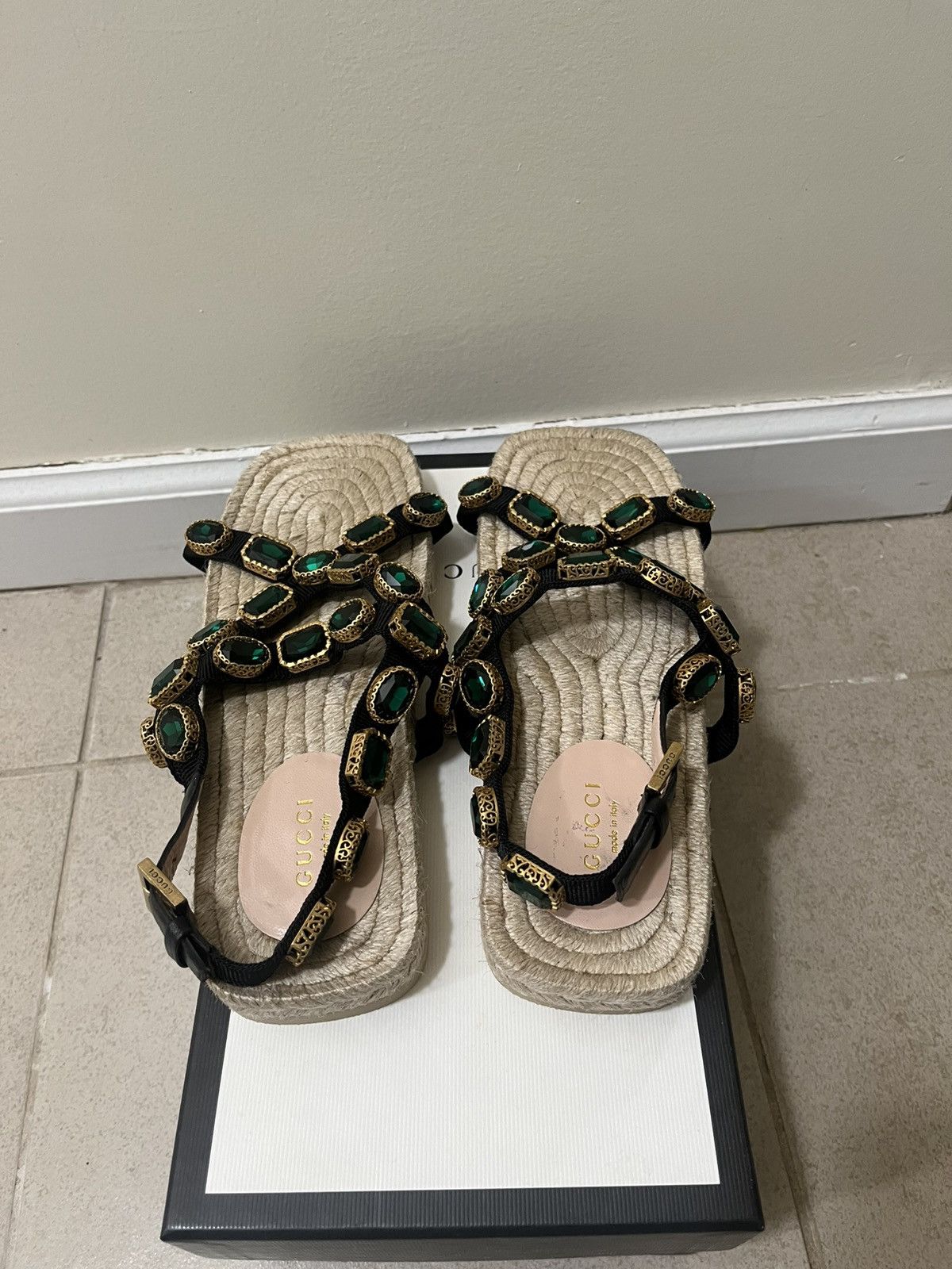 Gucci Gucci Sandals Size US 10 / IT 40 - 9 Thumbnail
