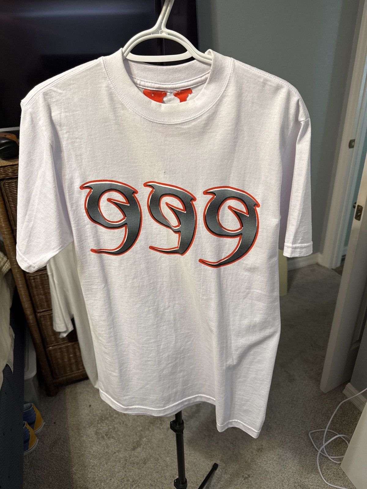 999 Club × Vlone Juice WRLD X VLONE Blade T shirt White Size US M / EU 48-50 / 2 - 2 Thumbnail