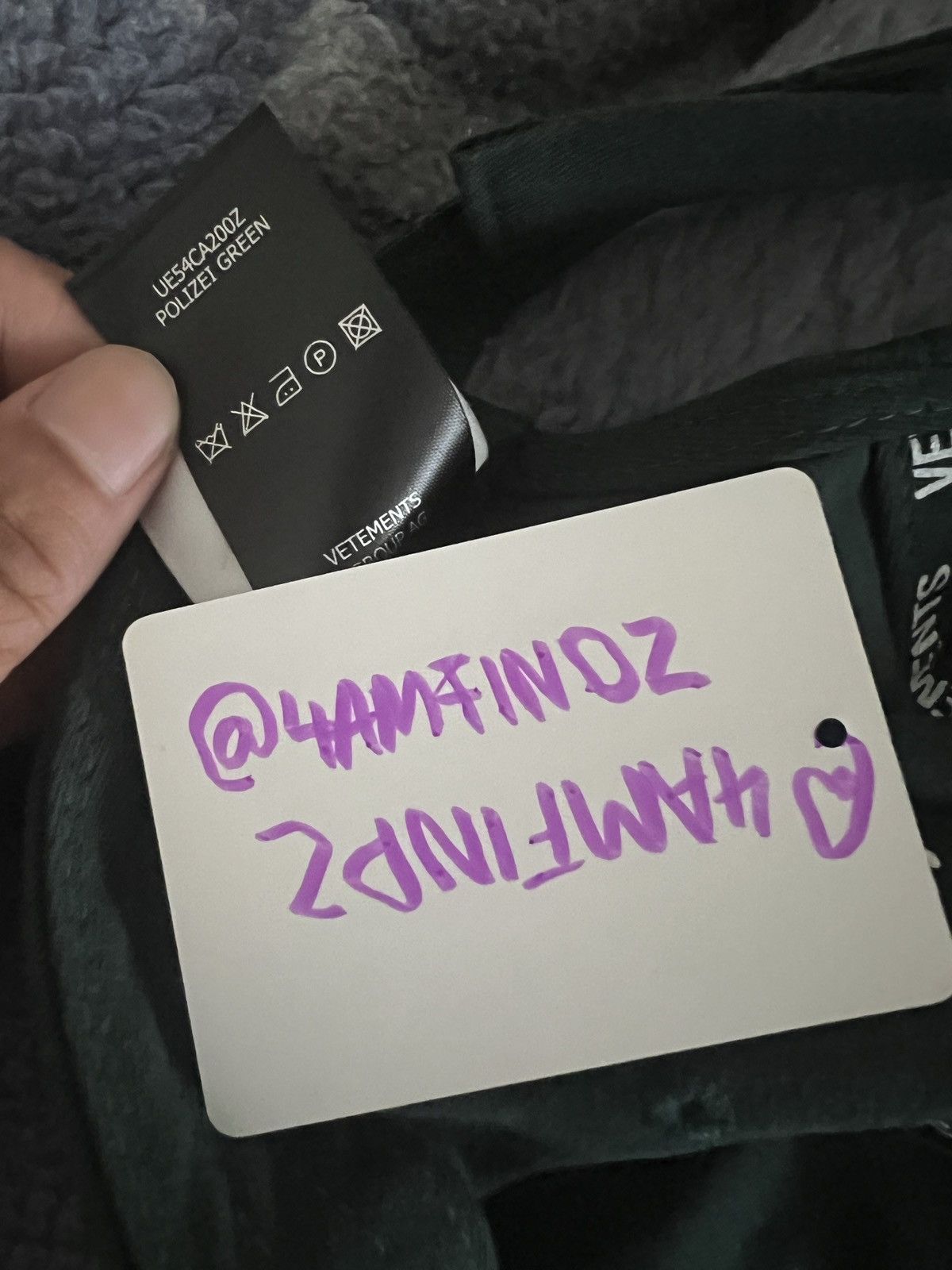 Vetements Polizei Vetements Hat Size ONE SIZE - 3 Thumbnail