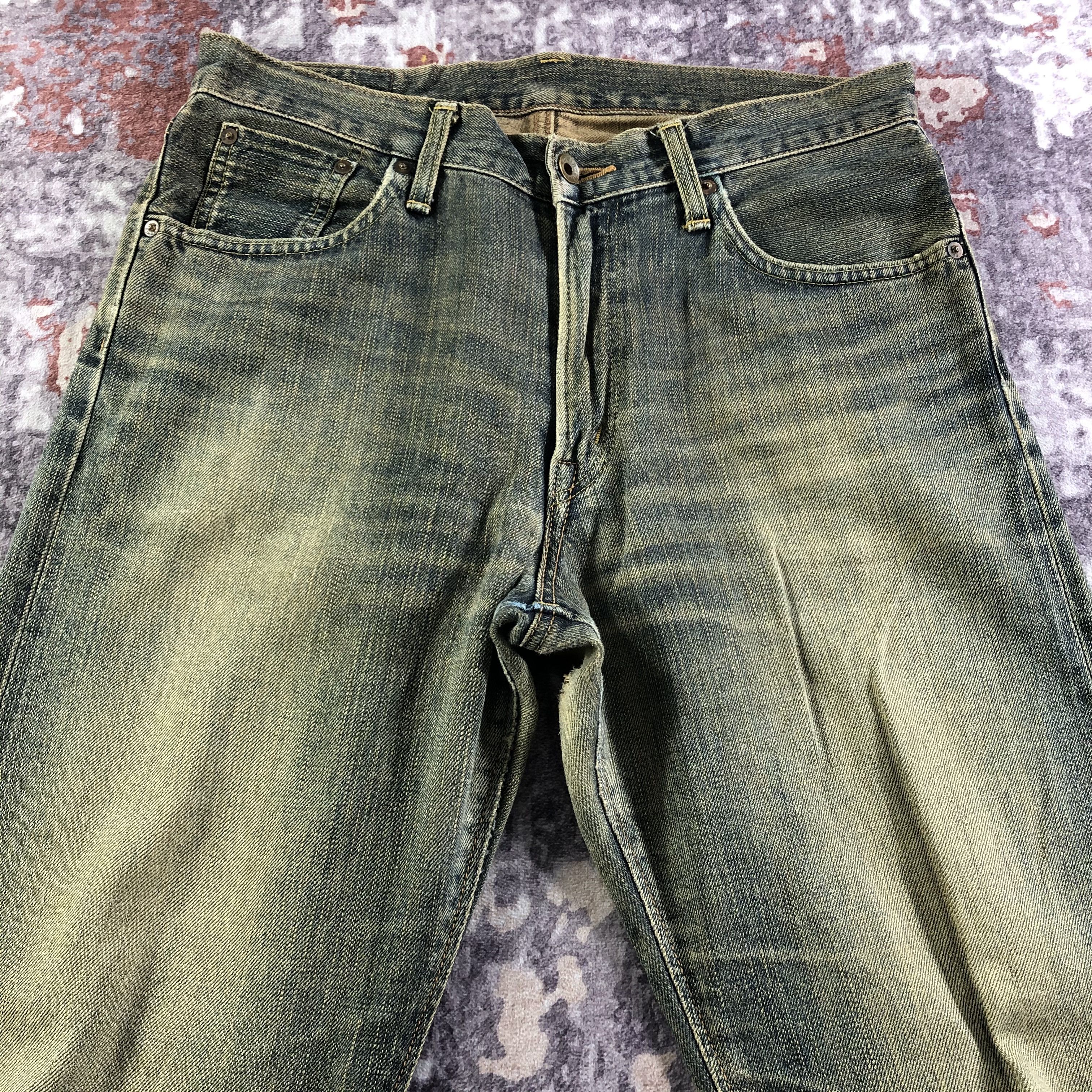 Edwin 90s Vintage Edwin 505 Selvedge Jeans-JM3595 Size US 33 - 3 Thumbnail