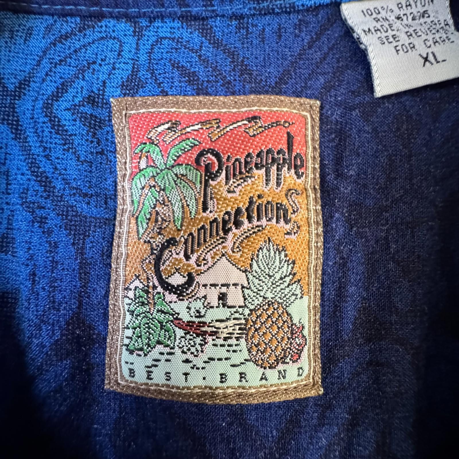 Pineapple Connection Vintage Pineapple Connections Shirt Men's XL Hawaiian Beach Size US XL / EU 56 / 4 - 7 Thumbnail