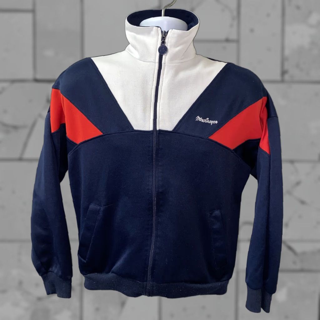 McGregor MacGregor Jacket Full Zip Mens 80s Multicolor Size S Size US S / EU 44-46 / 1 - 1 Thumbnail