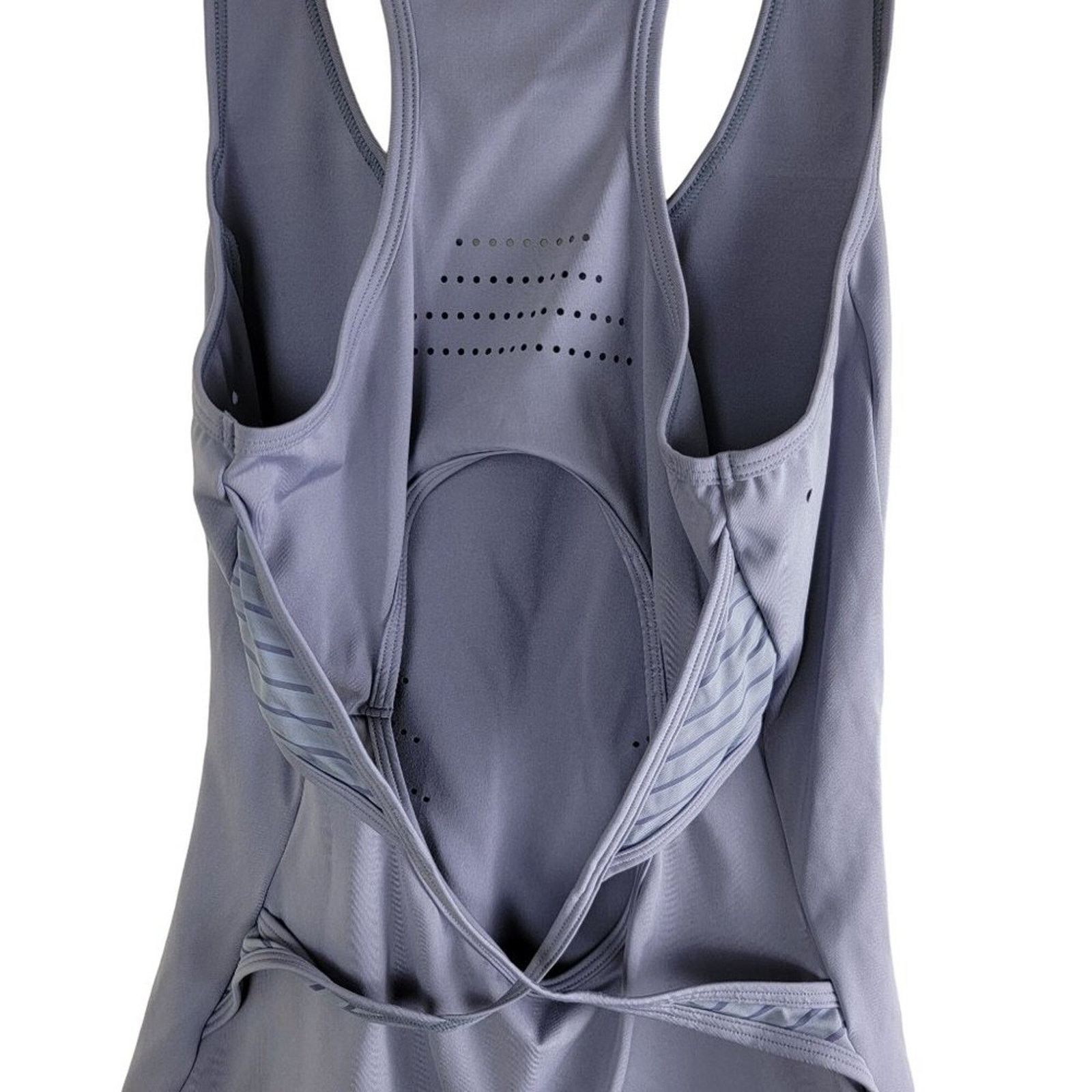 Gymshark Gymshark Womens Racer Back Pro Perform Tank Steel Blue Size S / US 4 / IT 40 - 4 Thumbnail