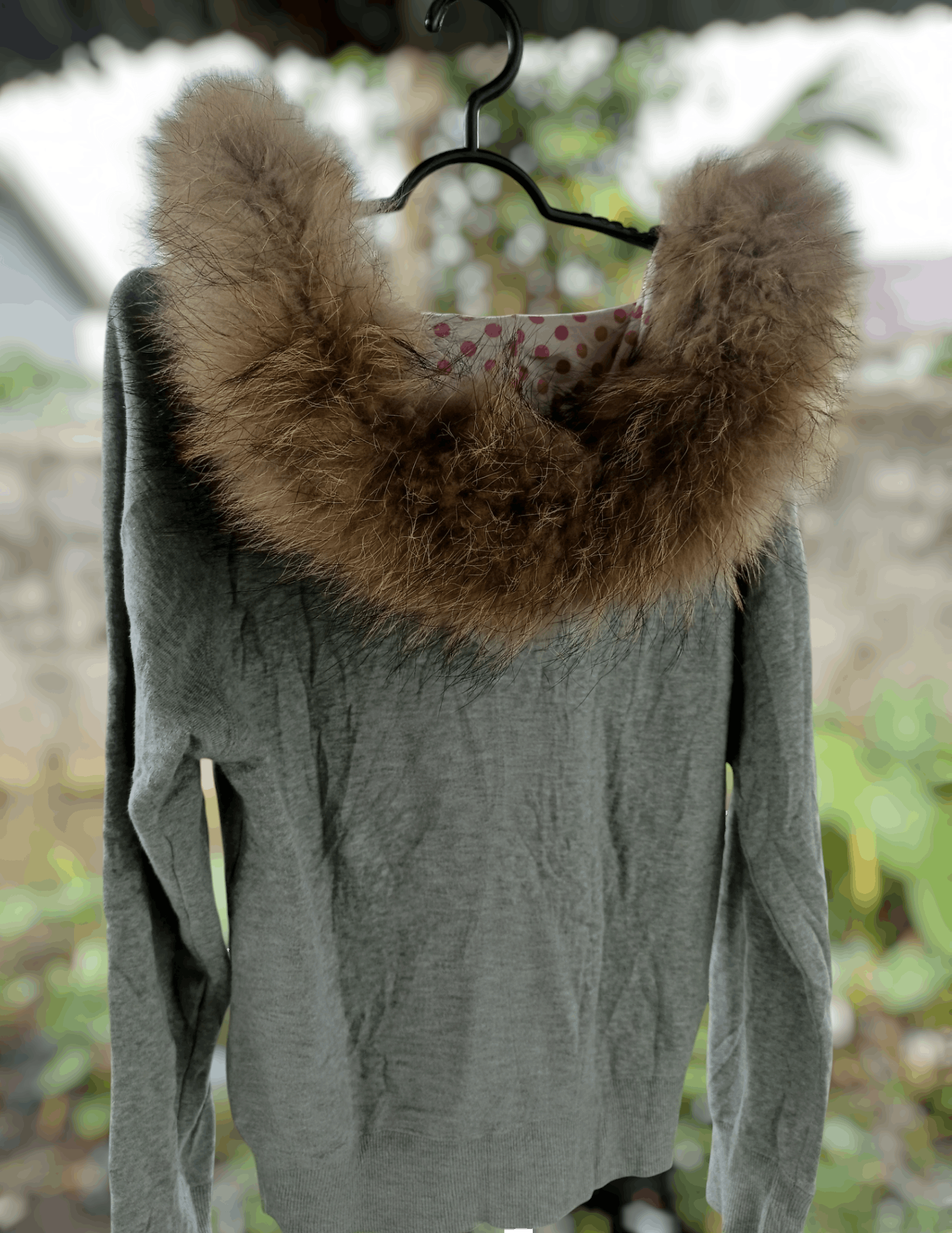 Angel Blue × Japanese Brand × Le Grande Bleu (L.G.B.) "ANGLE 💙 BLUE" R❤️ute 33 Fur Hoodie LGB Style Size US M / EU 48-50 / 2 - 15 Thumbnail