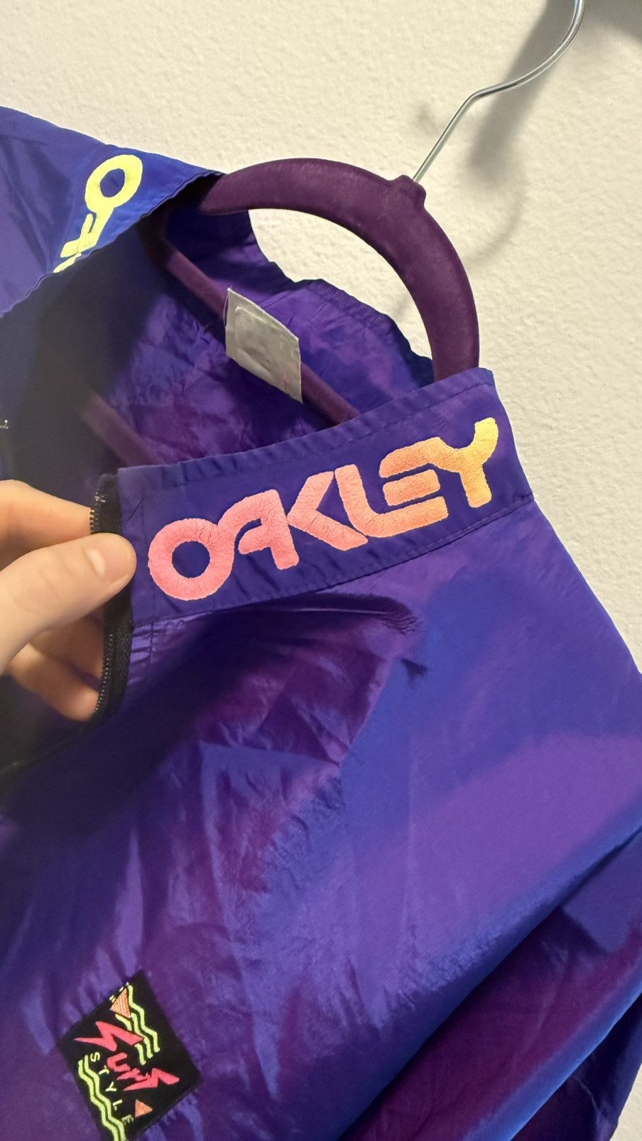 Oakley × Vintage Oakley x Surf Style 1/4 Zip Windbreaker Size US L / EU 52-54 / 3 - 5 Thumbnail