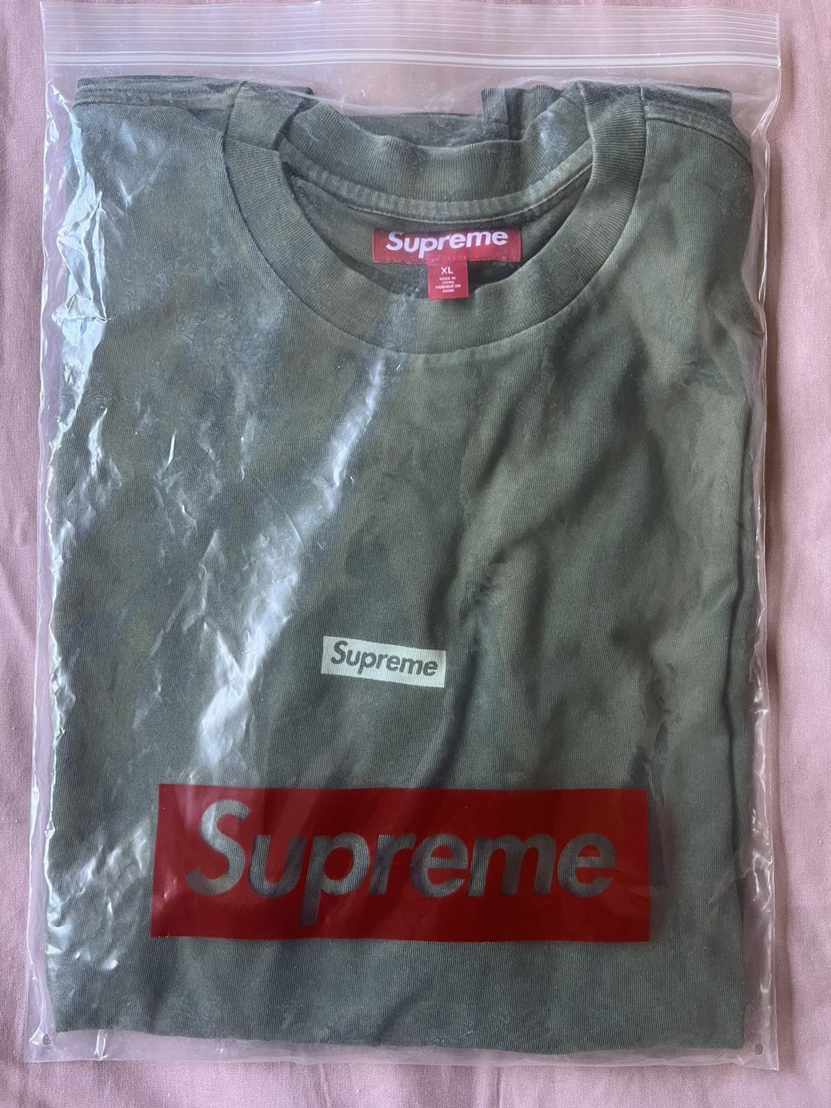 Supreme Supreme Overprint Small Box S/S Top | Grailed
