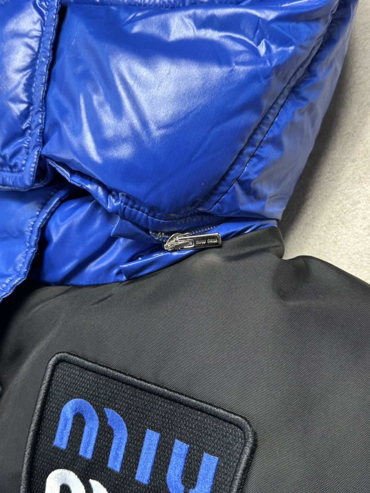 Miu Miu Miu Miu Patch LOGO Puffer Jacket Size US M / EU 48-50 / 2 - 4 Thumbnail