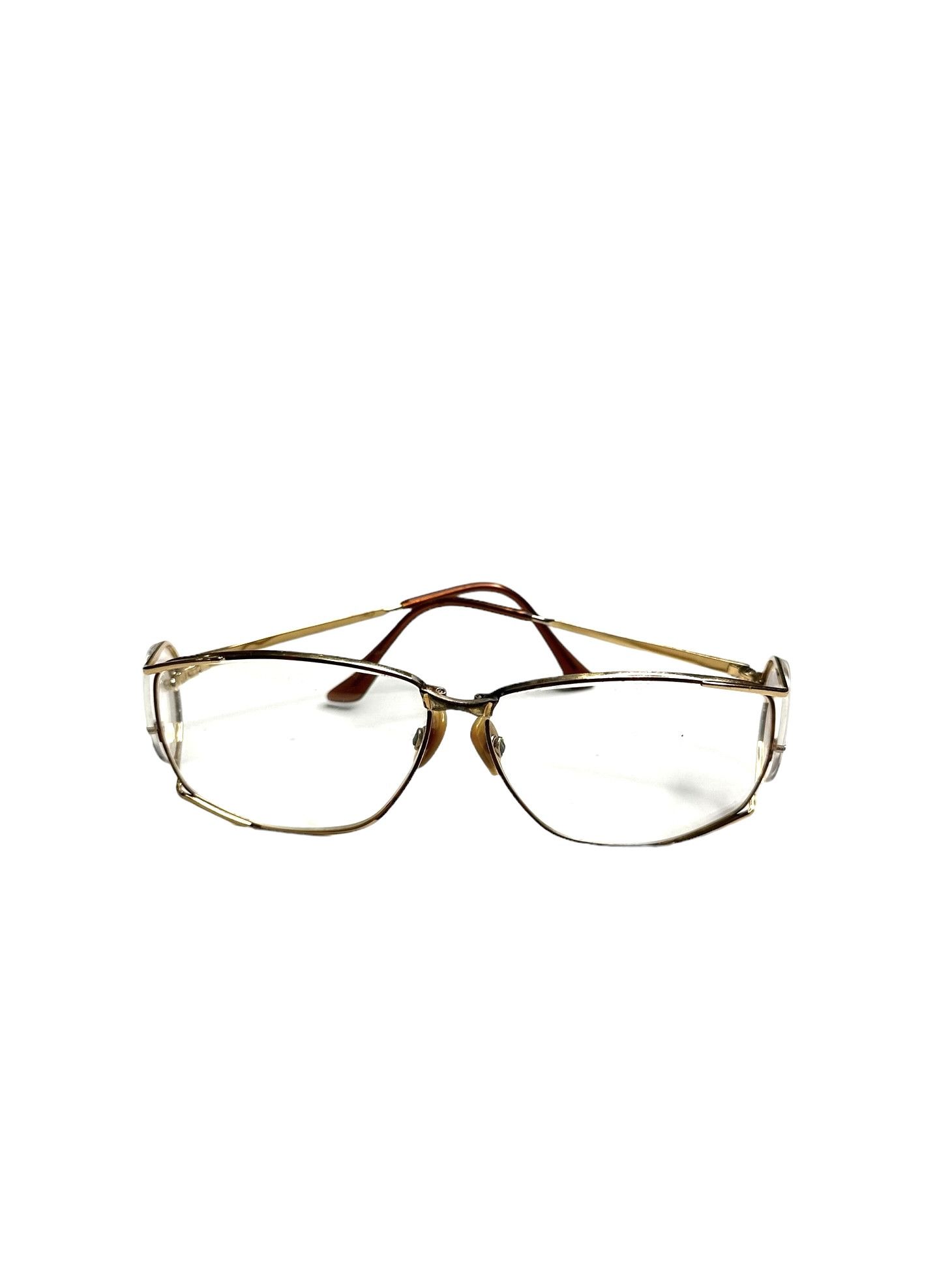 Yves Saint Laurent 80’s YSL Side Lenses Round Vintage Sunglasses Size ONE SIZE - 4 Thumbnail