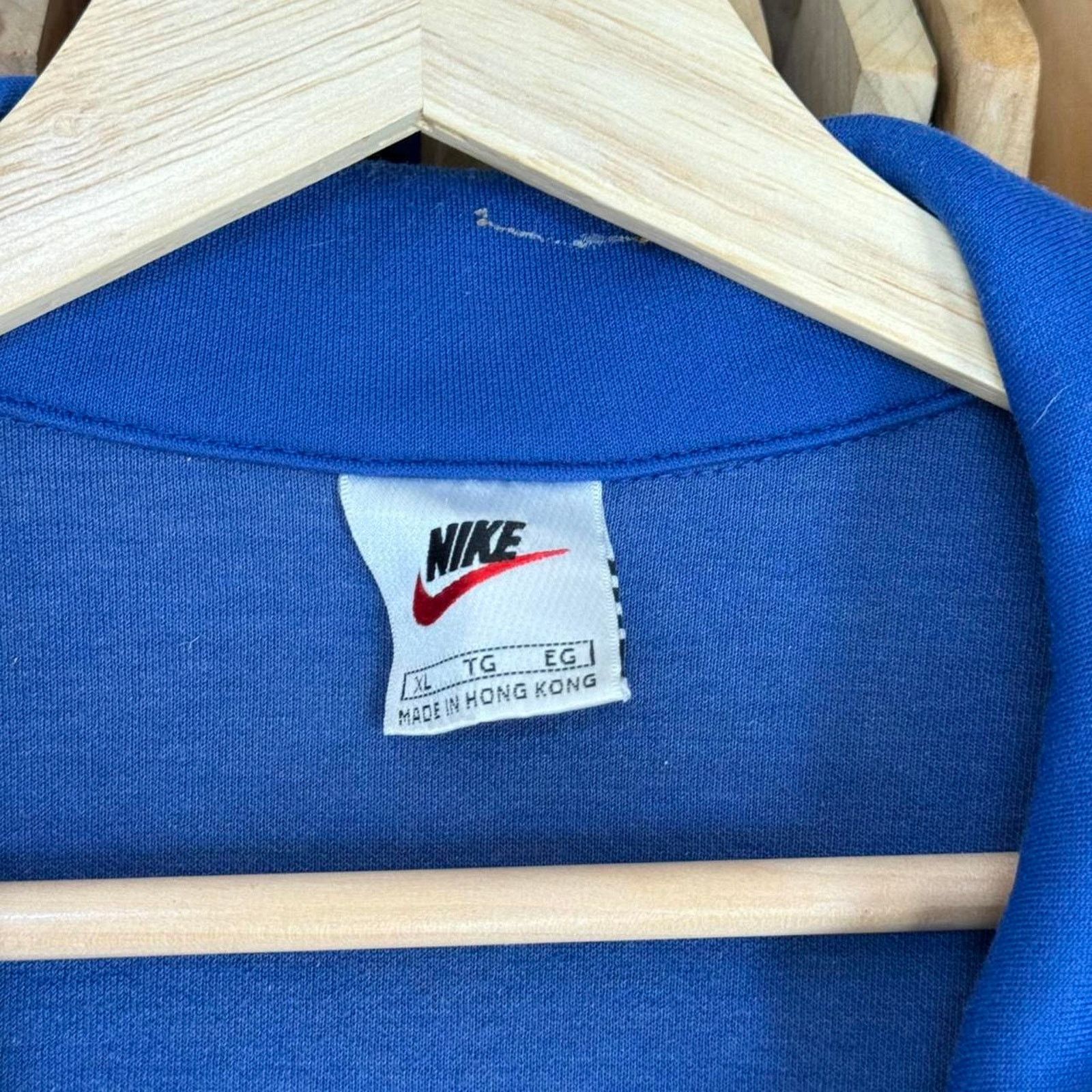 Nike Vintage 90s Nike Wind Breaker With Button Up Closure Size US XL / EU 56 / 4 - 3 Thumbnail