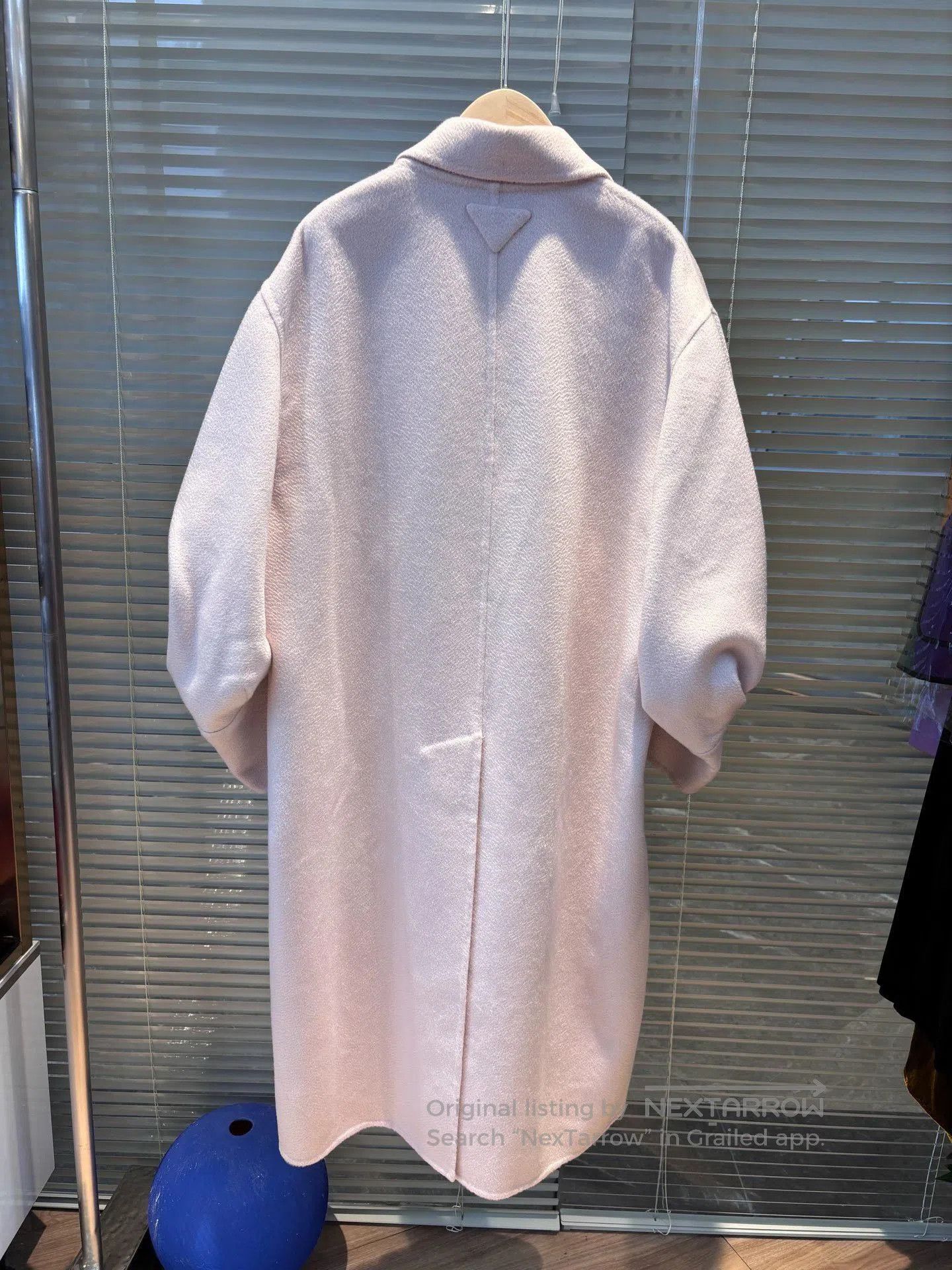 Prada New Prada Oversized Pink Cashmere Coat. Size S / US 4 / IT 40 - 2 Thumbnail