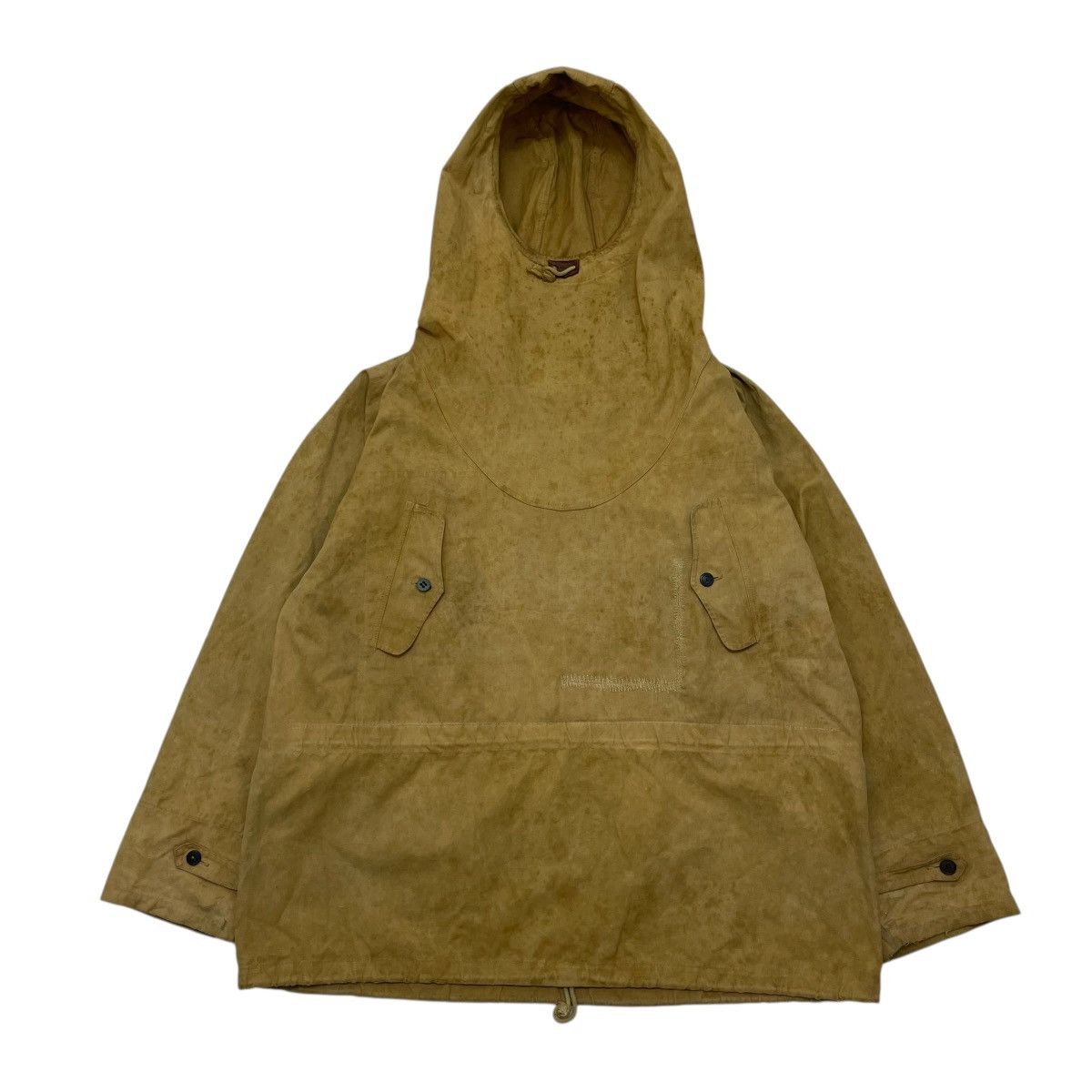💥Vtg ww2 Pullover Parka Anorak Military Style Jacket