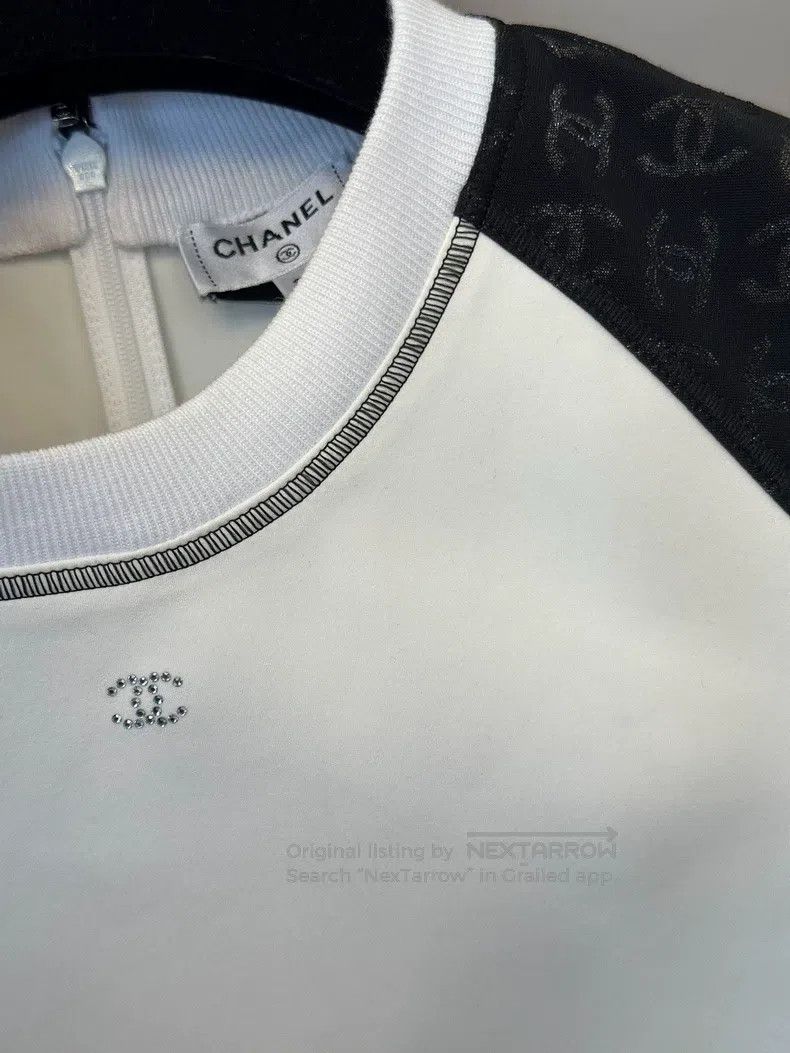 Chanel Chanel Black and white T-shirt Size XS / US 0-2 / IT 36-38 - 3 Thumbnail