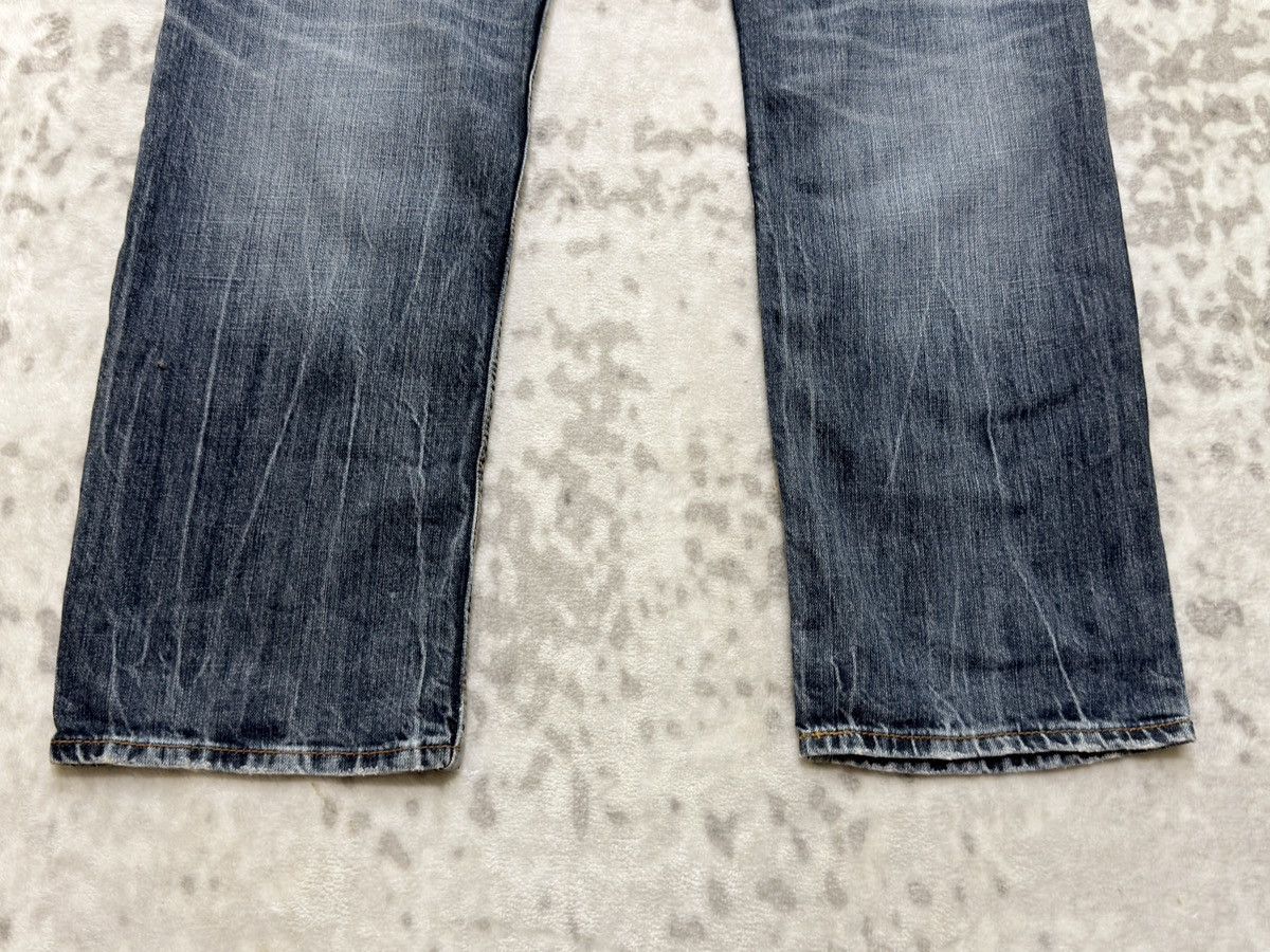 Hysteric Glamour Vintage Oririn Y2K Embroidered Straight Leg Denim Jeans Size US 31 - 14 Thumbnail