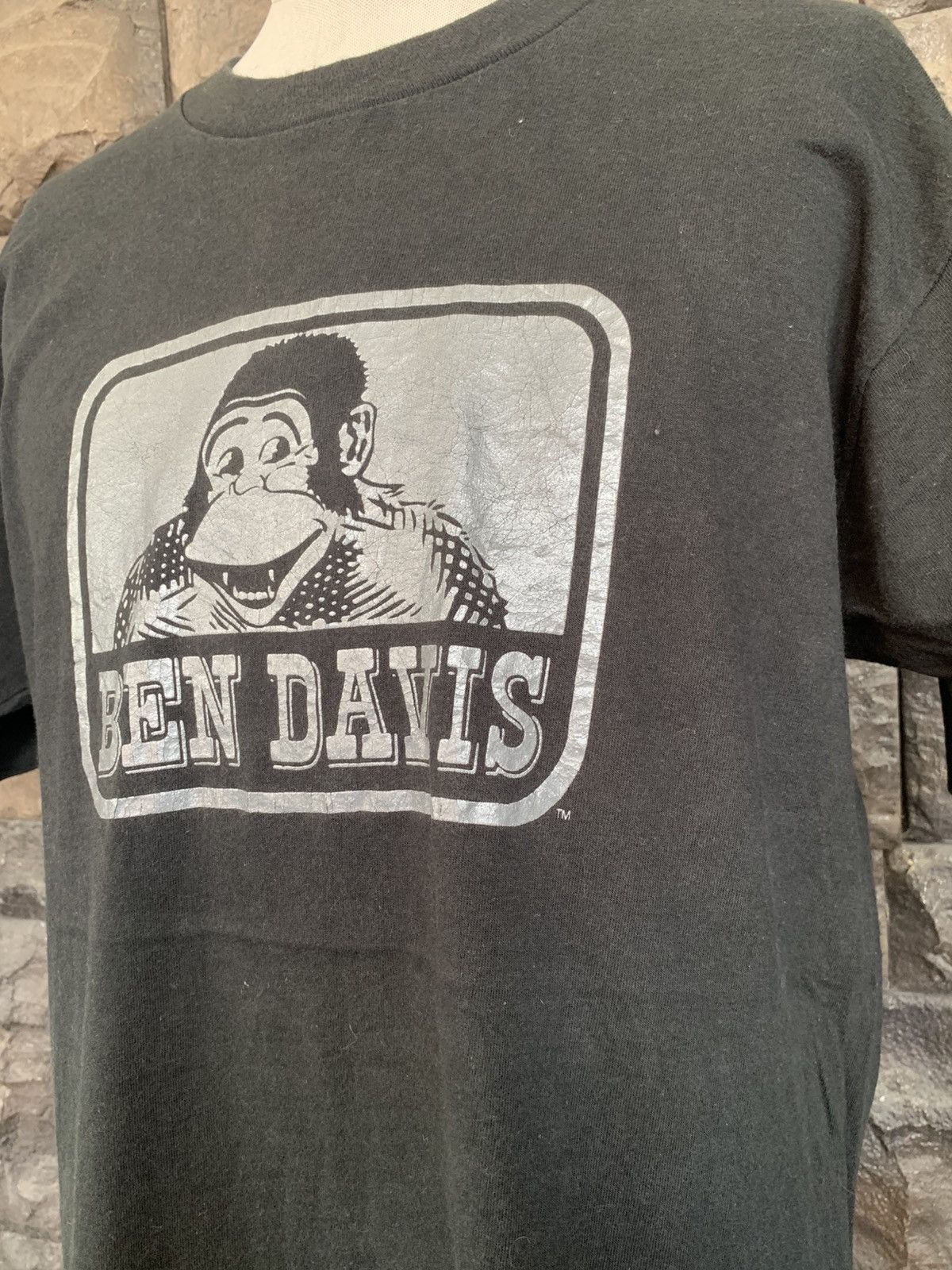 Ben Davis Vintage 90s Ben Davis Workwear Brand T shirt Size US L / EU 52-54 / 3 - 3 Thumbnail