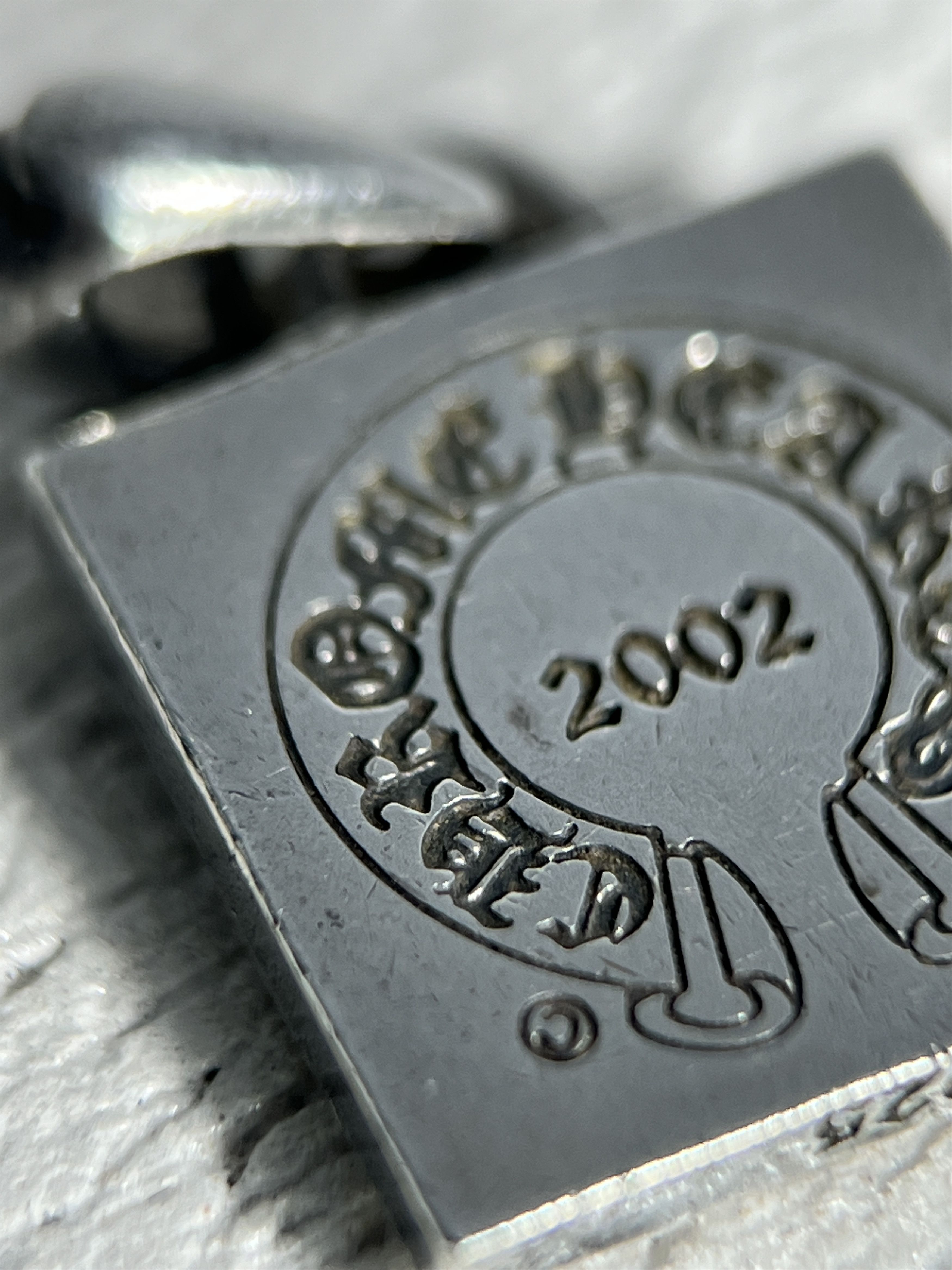 Chrome Hearts Chrome Hearts CH Square Pendant 2002 .925 Silver Size ONE SIZE - 16 Thumbnail