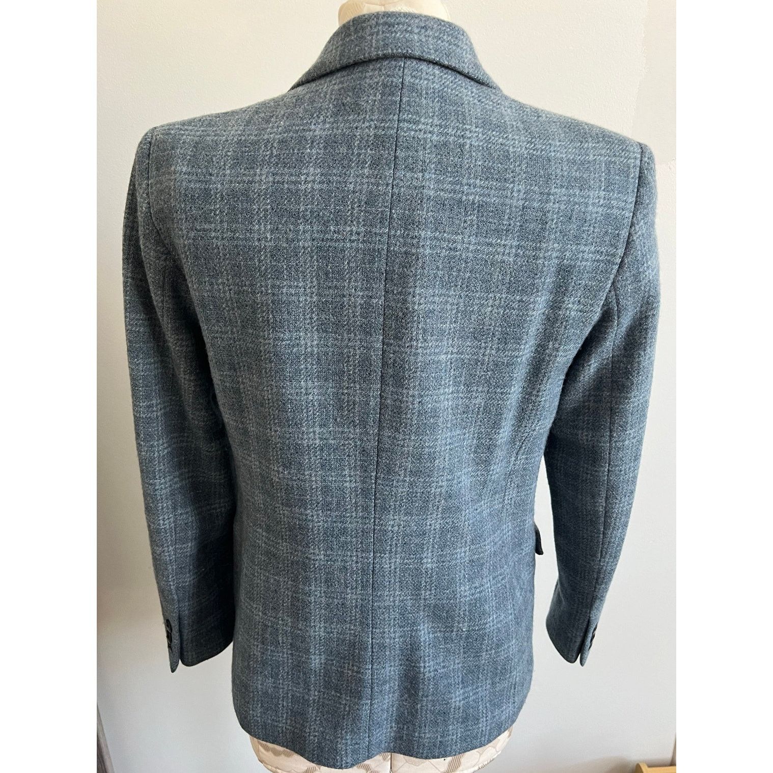 Pendleton Pendleton Women's Plaid Wool Blend Blue Jacket Petite Size 8 Size M / US 6-8 / IT 42-44 - 7 Thumbnail