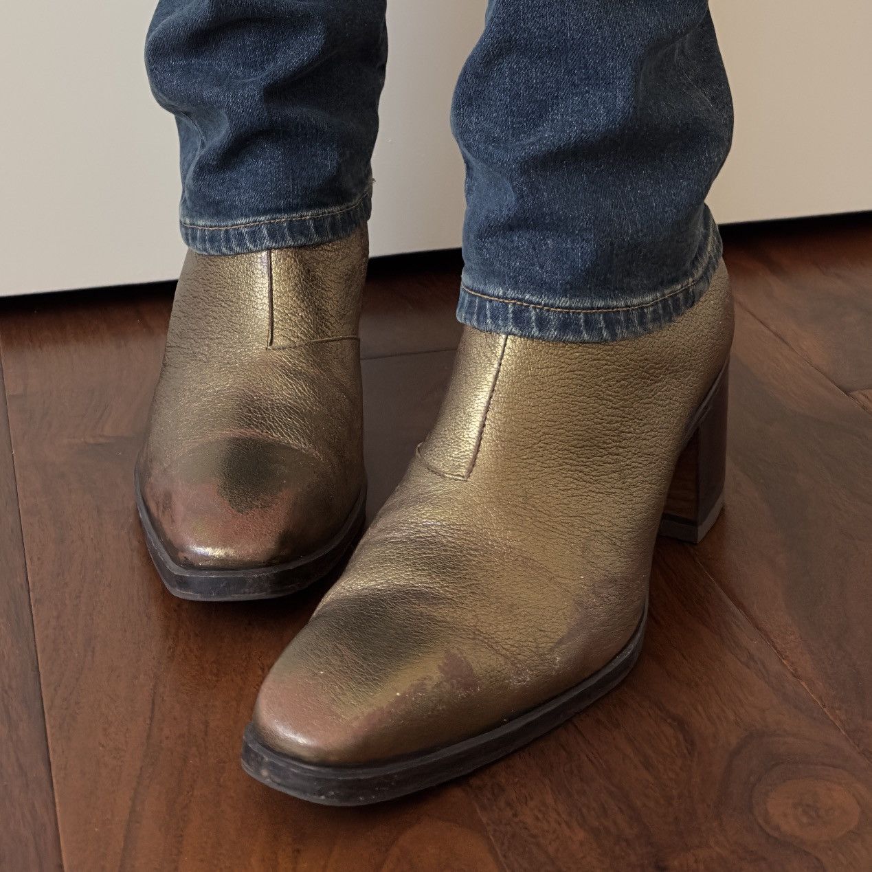 Saint Laurent Paris 2000s Yves Saint Laurent Tom Ford Era Johnny Boots Size US 9.5 / EU 42-43 - 8 Thumbnail