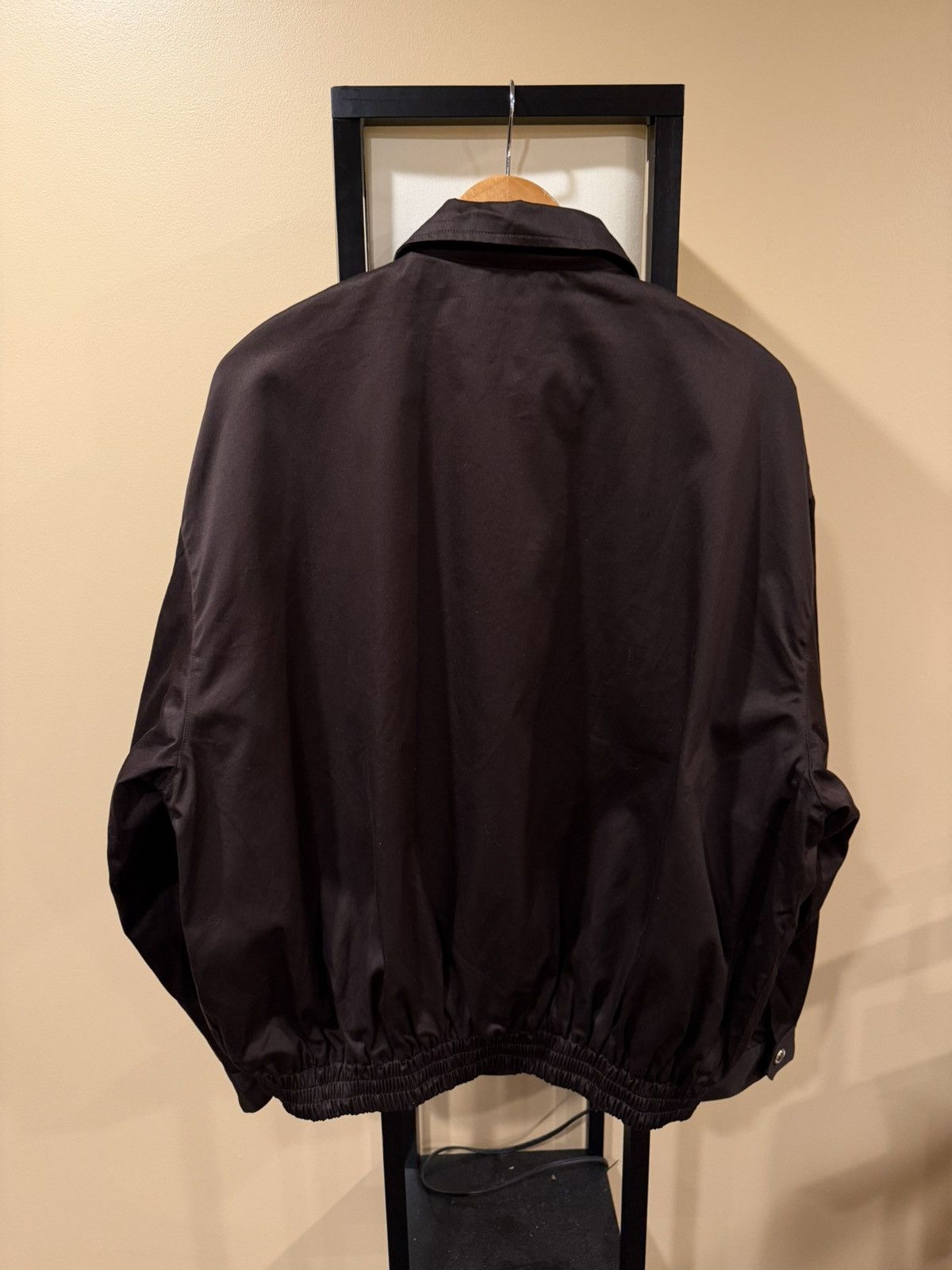 Miu Miu Miu Miu Embroidered Logo Cargo Pocket Brown Light Zip Jacket Size US XL / EU 56 / 4 - 4 Thumbnail