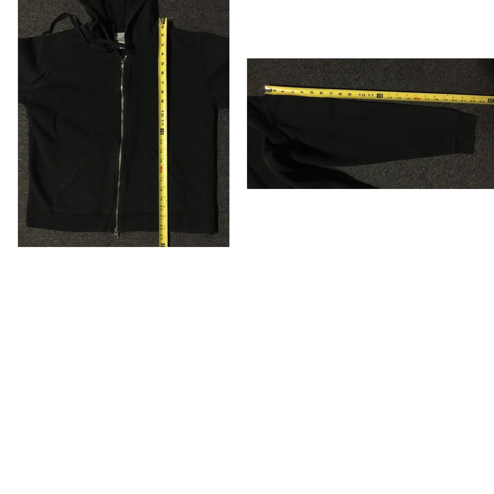 Nike VINTAGE Nike Swoosh Faded Zip Hoodie M 8-10 Gym Grunge Travis Scott Hip Hop 90s Shirt Womens Black Nike ACG Sweatshirt Full Zip Athletic Size M / US 6-8 / IT 42-44 - 8 Thumbnail