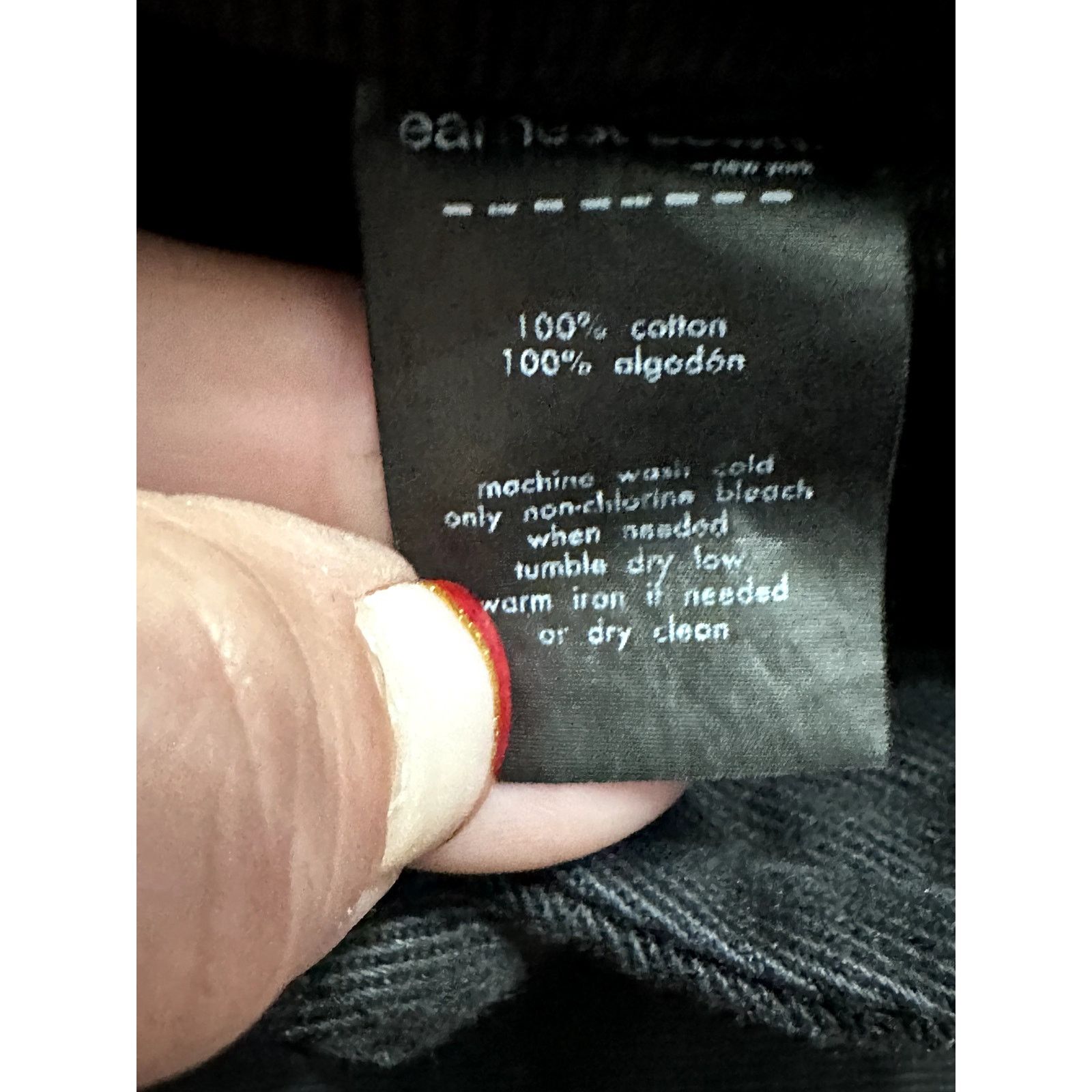 Earnest Sewn Earnest Denim Shorts Jorts High Rise Black Women's 28 NWT Size 28" / US 6 / IT 42 - 10 Thumbnail