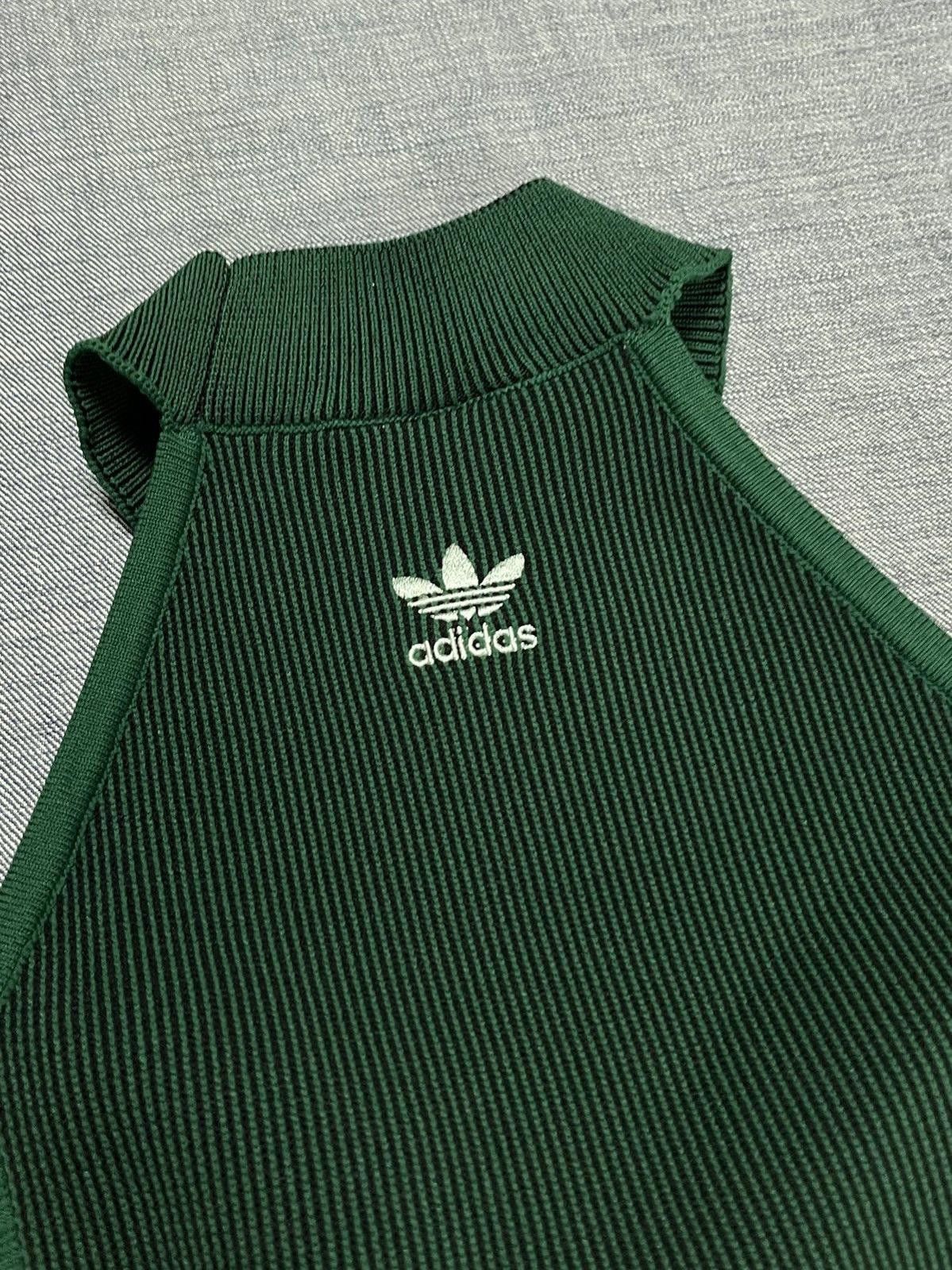 Adidas Adidas Ivy Park Knit Logo Green Dress Small Size S / US 4 / IT 40 - 8 Thumbnail