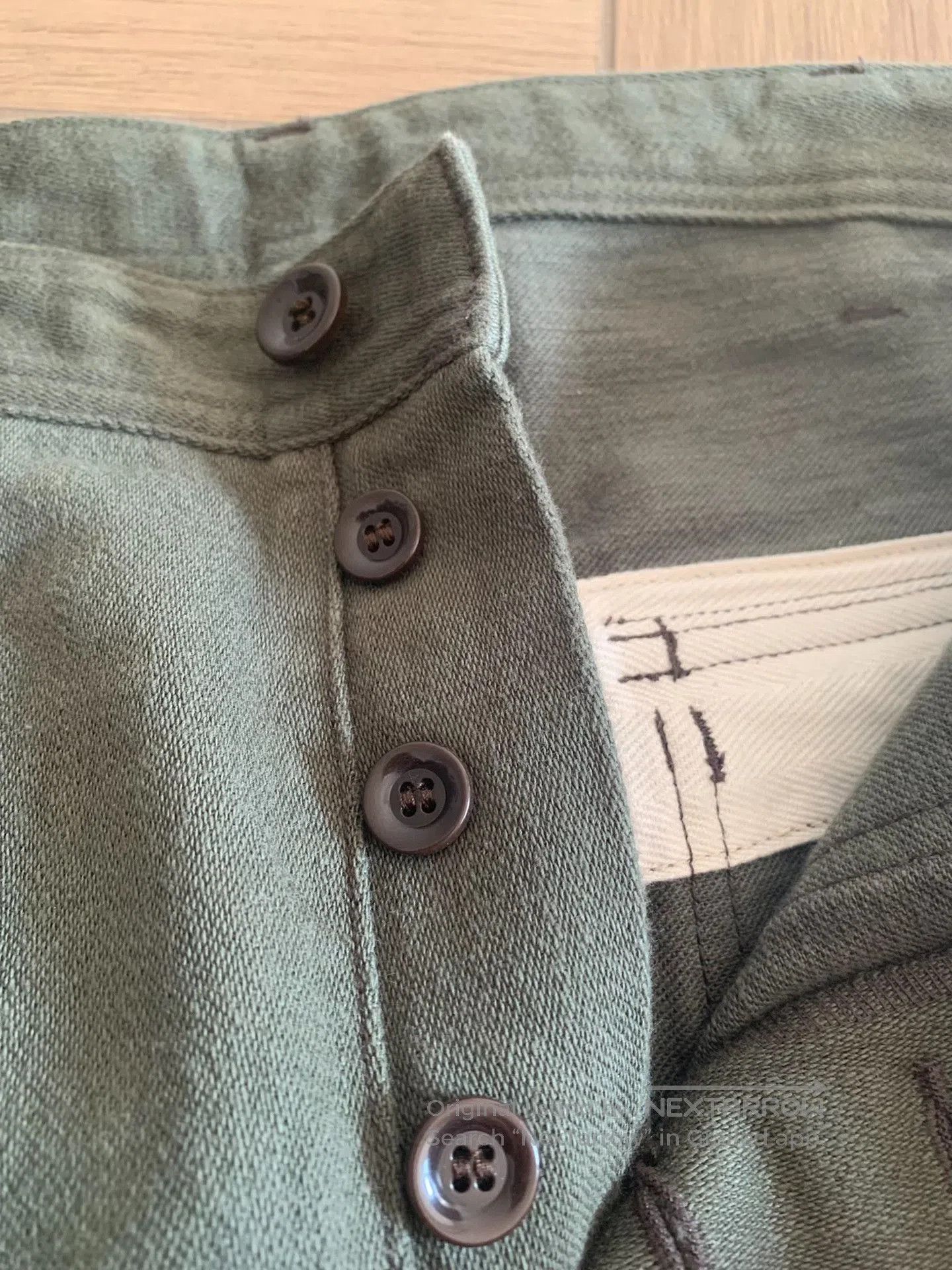 UES Japan UES Zimbabwe Cotton Straight Casual Pants. Size US 34 / EU 50 - 8 Thumbnail