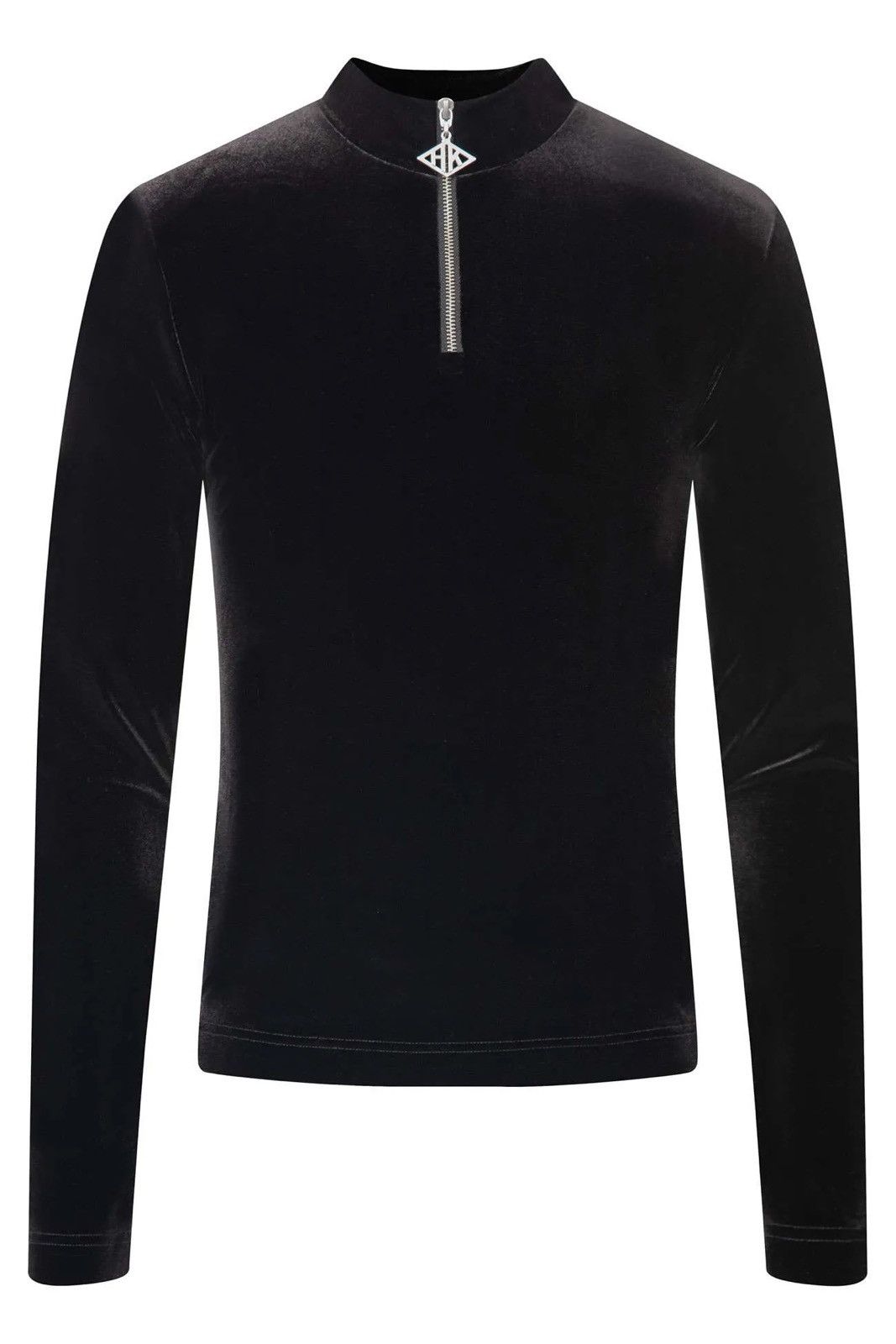 Han Kjobenhavn !DS! SS22 Han Kjobenhavn Half Zip Sharp Black Long Sleeve Size US M / EU 48-50 / 2 - 9 Thumbnail