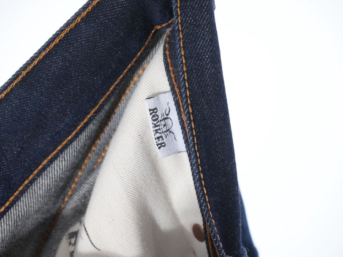 THE ROKKER COMPANY Rokker Company Denim Motorcycle Selvedge Jeans fits w34 Size US 32 / EU 48 - 7 Thumbnail