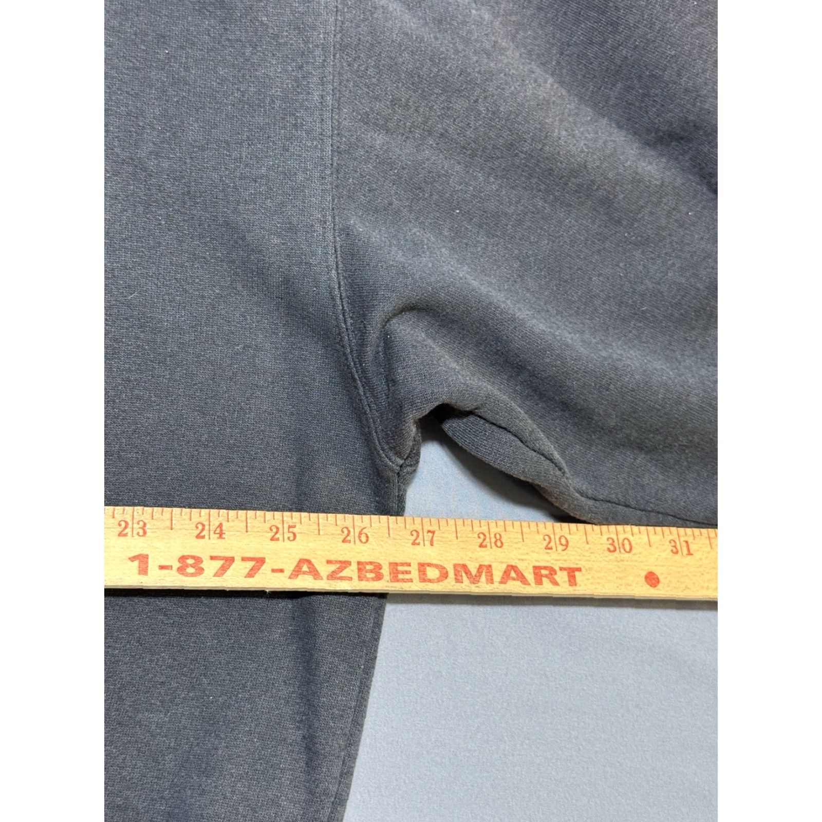 Old Navy VINTAGE Old Navy Sweatshirt Mens XL Black Gray Crewneck Grunge Thick Cotton Pullover Long Sleeve Solid 2000s Size US XL / EU 56 / 4 - 3 Thumbnail