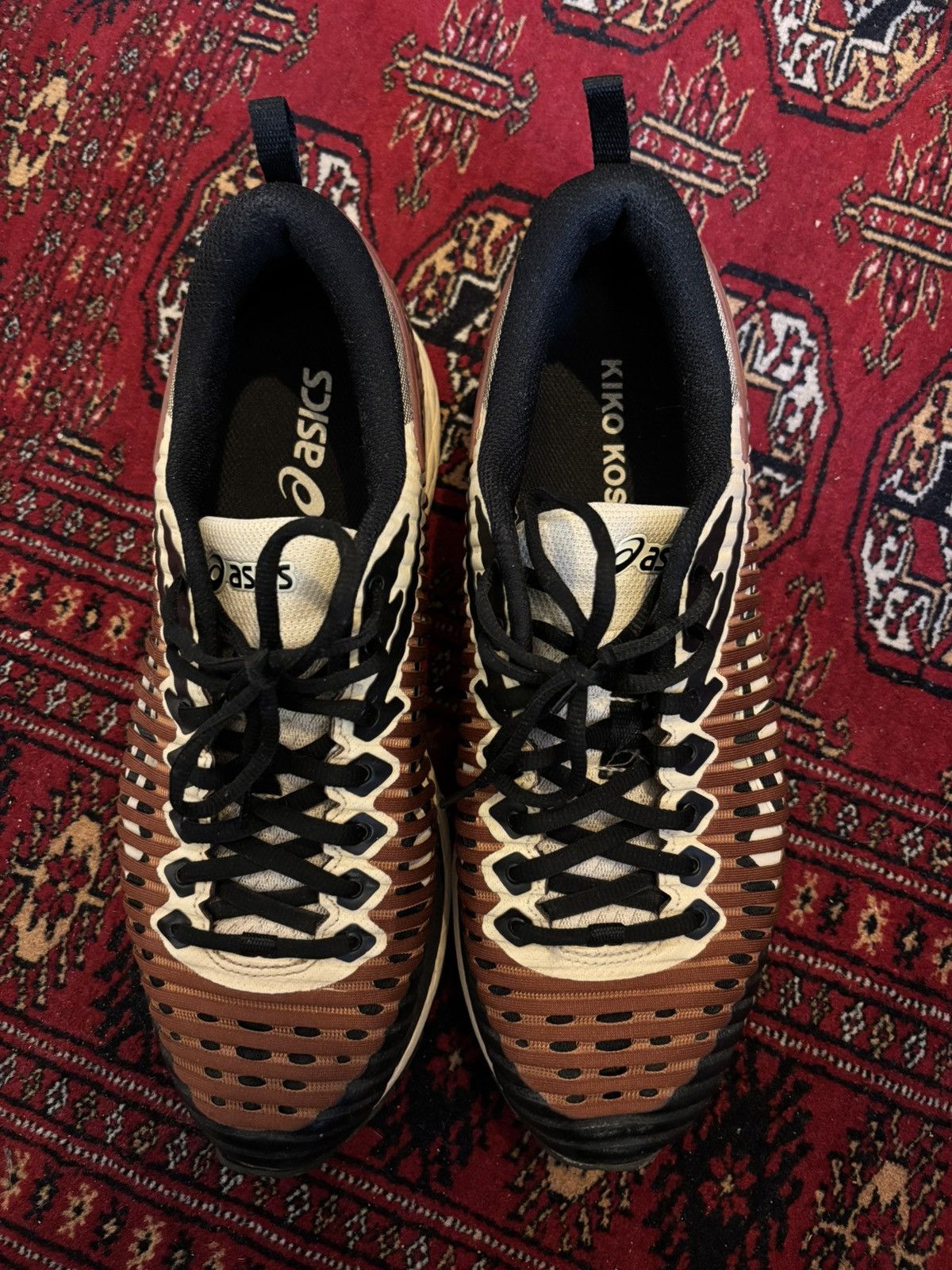 Asics × Kiko Kostadinov Asics X Kiko Kostadinov Gel Delva 1 Caramel Size US 10 / EU 43 - 4 Thumbnail
