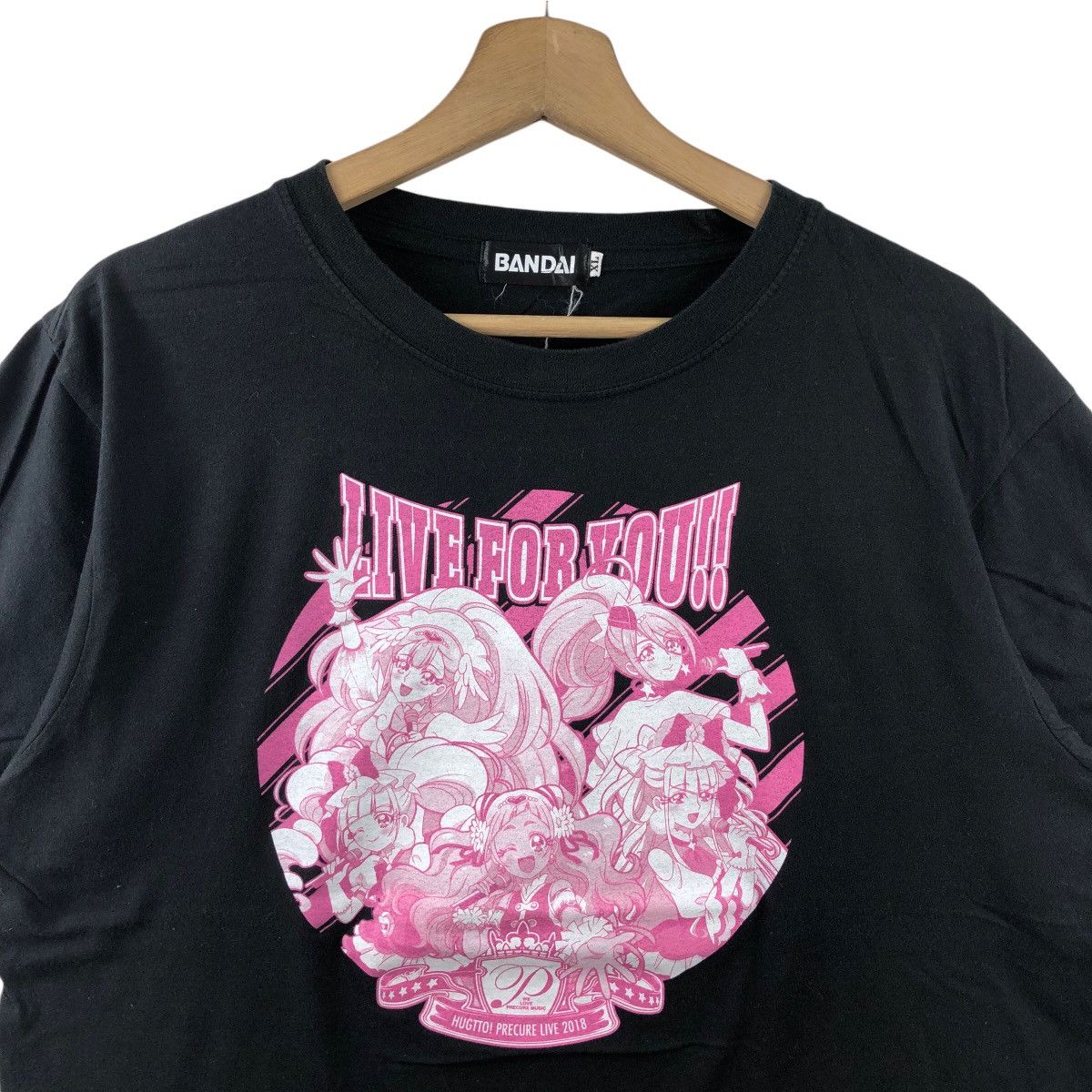 Anime × Japanese Brand HUGtto! Pretty Cure Tee Shirt Anime Live For You Size US XL / EU 56 / 4 - 2 Thumbnail