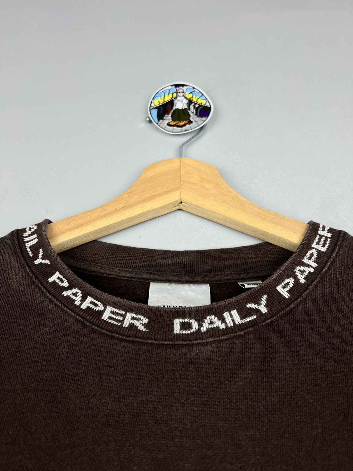 Daily Paper × Designer Daily Paper Brow Sweatshirt Heavy cotton Neck logo Size US M / EU 48-50 / 2 - 3 Thumbnail