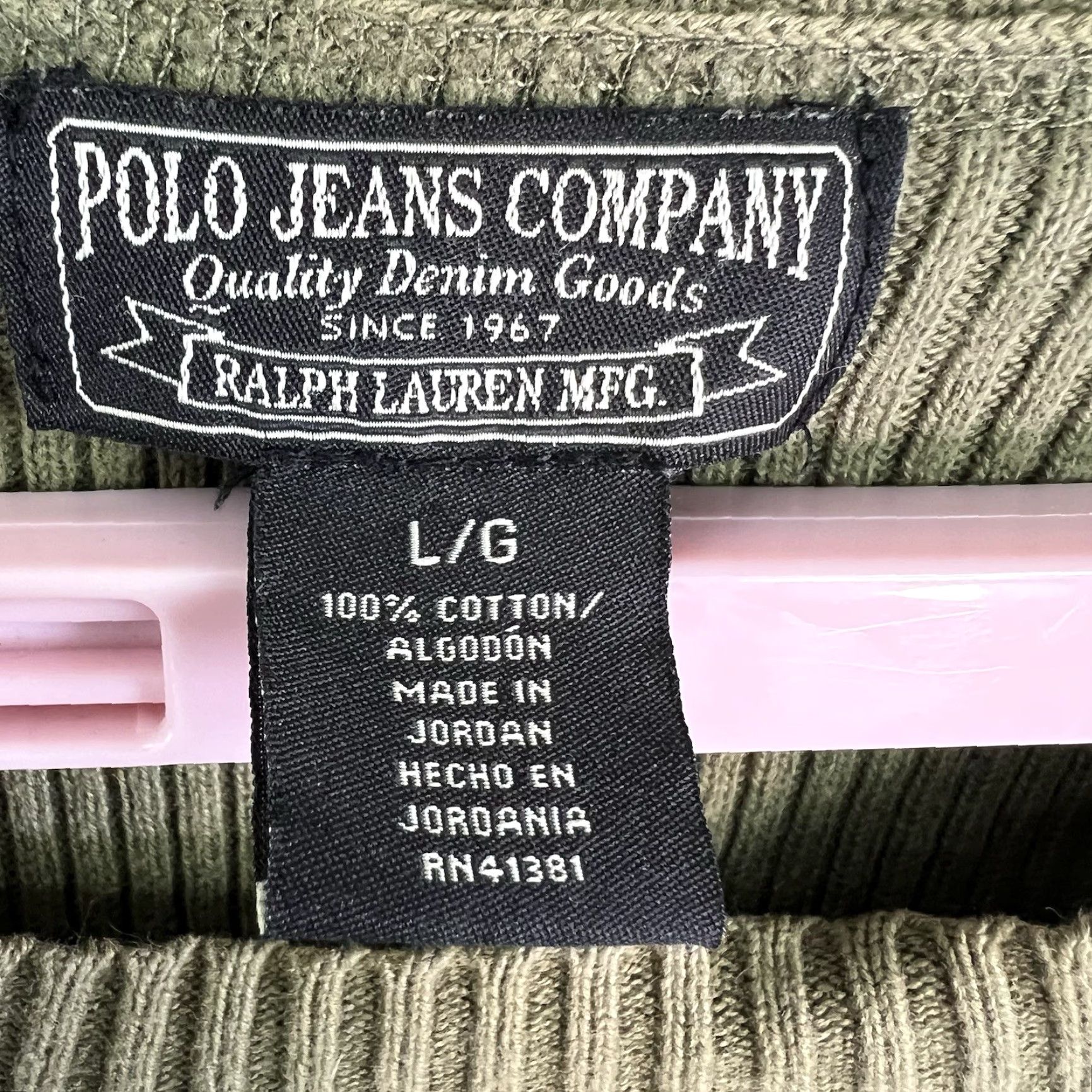 Polo Ralph Lauren Polo Ralph Lauren Sweater Mens L Green Striped Crew Neck Cotton Pullover Designer College Size US L / EU 52-54 / 3 - 5 Thumbnail