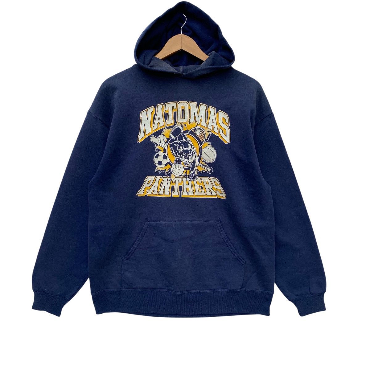 Other Vintage 90s!!! Natomas Panthers California Hoodie Size US L / EU 52-54 / 3 - 1 Thumbnail