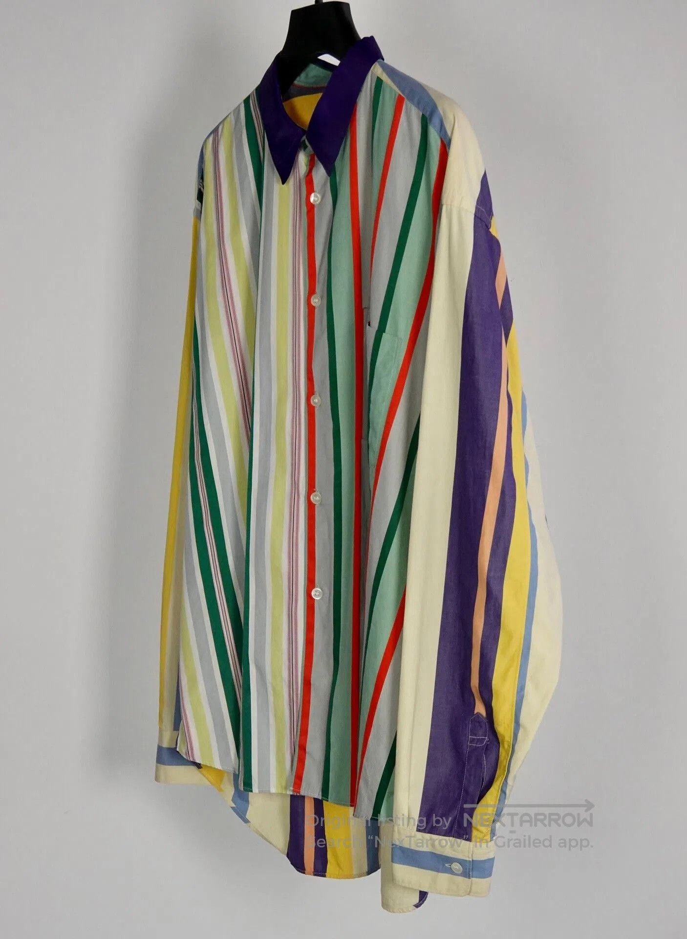 Comme des Garcons SHIRT Commes des Garçons Colorful Striped Shirt. Size US L / EU 52-54 / 3 - 6 Thumbnail