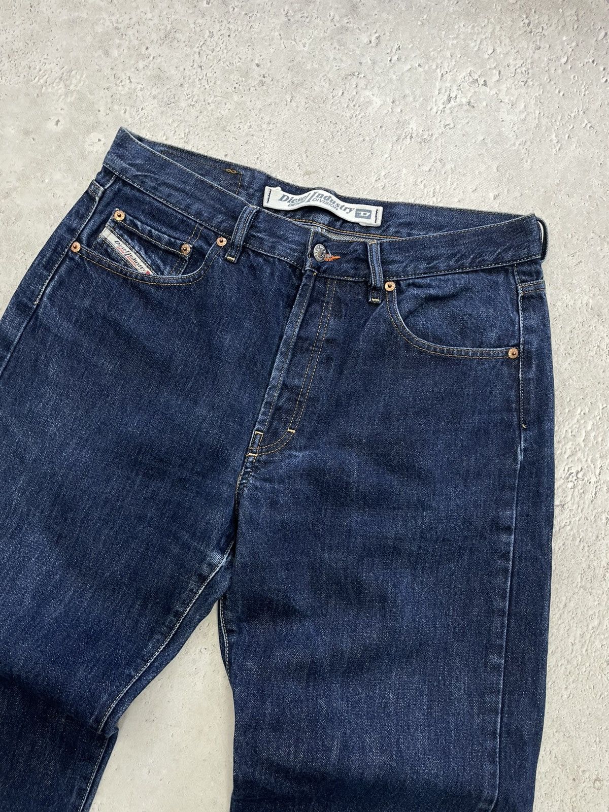 Diesel flared retro style y2k jeans pants