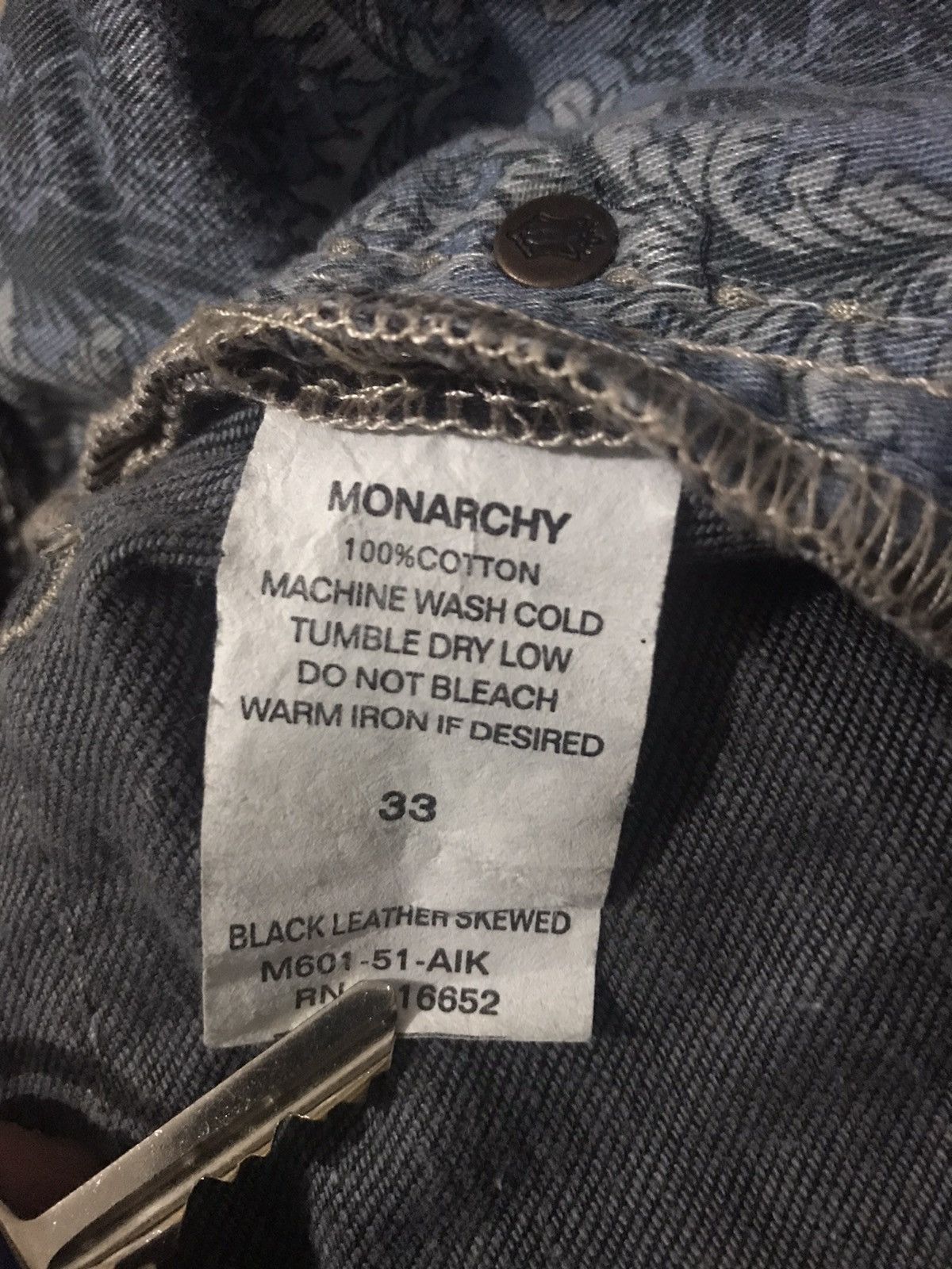 Monarchy Monarchy Flare Denim Size US 36 / EU 52 - 12 Thumbnail