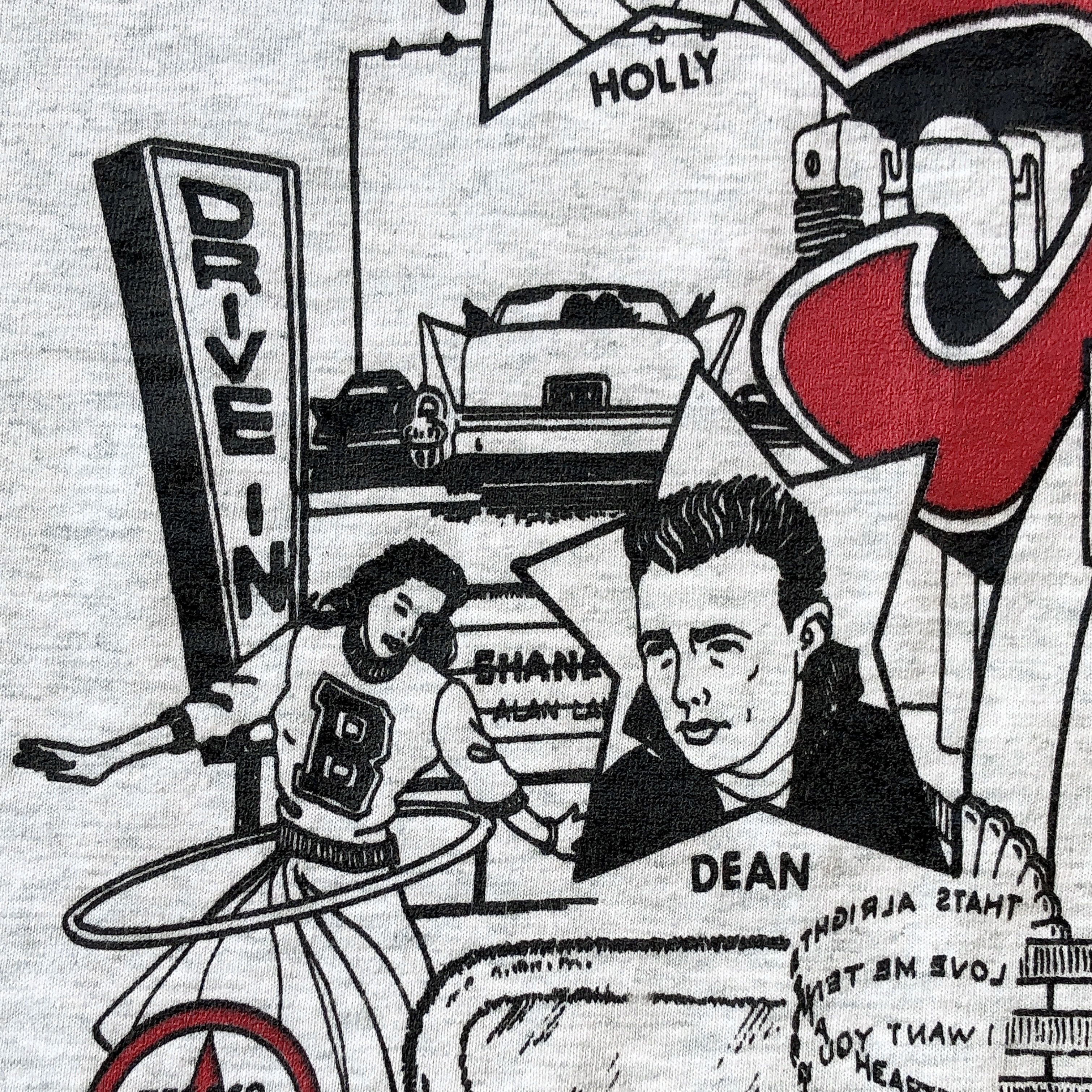 Vintage Vintage 80~90s Back to the 50s Rock & Roll tees XL Size US XL / EU 56 / 4 - 5 Thumbnail