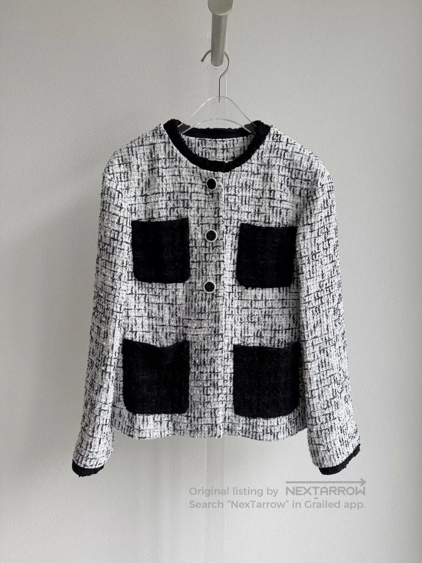 Chanel Chanel 22C Wang Yibo Resort Tweed Jacket. Size US XS / EU 42 / 0 - 4 Thumbnail
