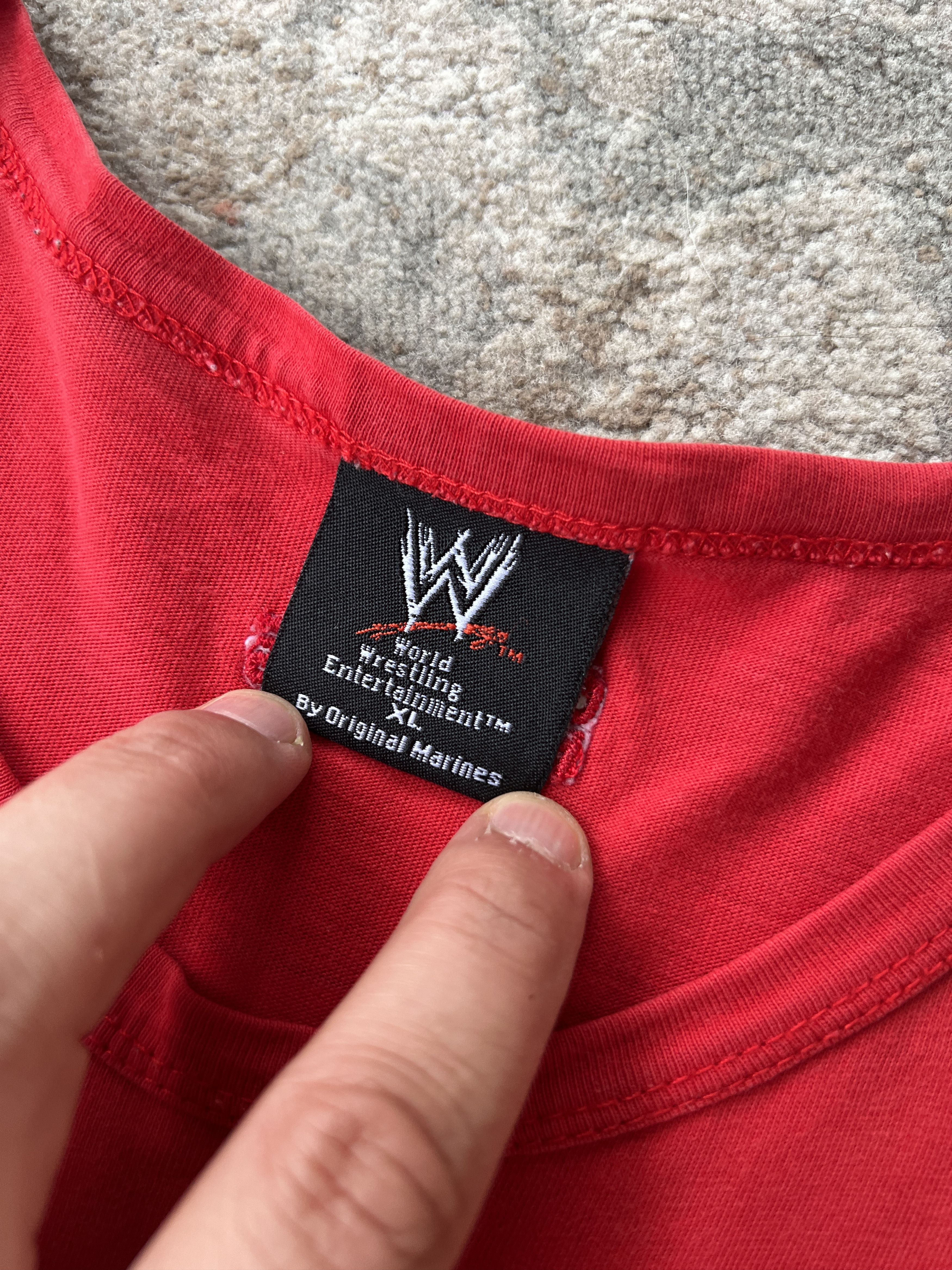 Vintage × WWE × WWF WWE Vintage Kurt Angle Tee Size US XL / EU 56 / 4 - 3 Thumbnail