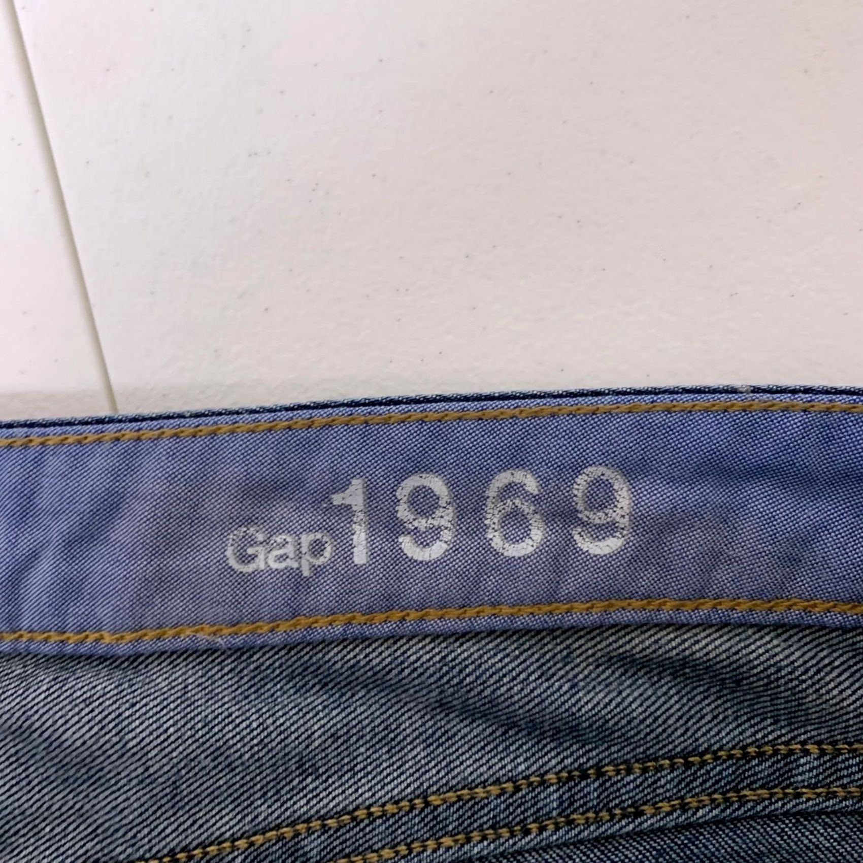 Gap Gap 1969 Sexy Boot Jeans Womens 33/16r Blue Medium Tint Stretch 5-Pocket Denim Bootcut 1969 Womens Jeans Regular Size 16 Size 38" / US 16 / IT 52 - 5 Thumbnail