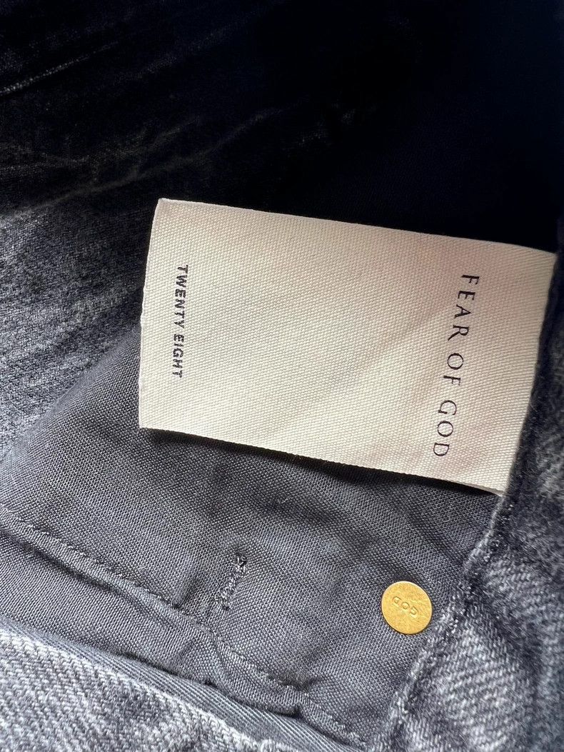 Fear of God Fear of God Black water corrugated jeans Size US 28 / EU 44 - 3 Thumbnail