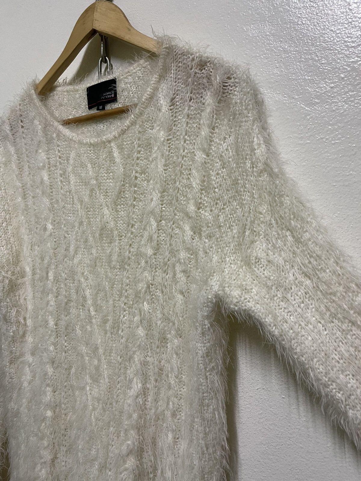 Hiroko Koshino Homme × Japanese Brand HK Works London Jumper Fluffy Size M / US 6-8 / IT 42-44 - 4 Thumbnail