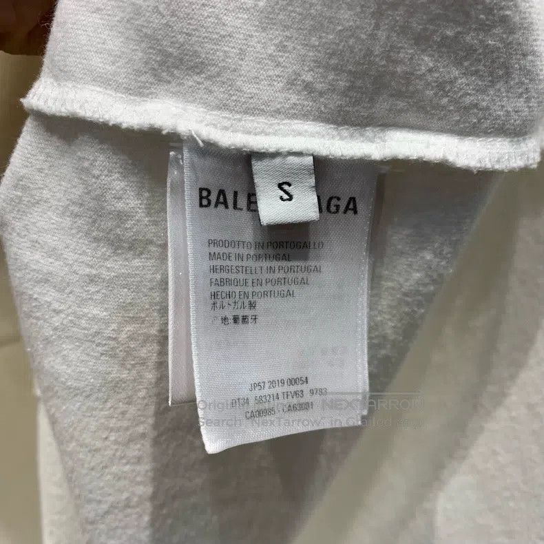 Balenciaga Balenciaga Front Grass-Written Letter Short-Sleeve Size US S / EU 44-46 / 1 - 7 Thumbnail