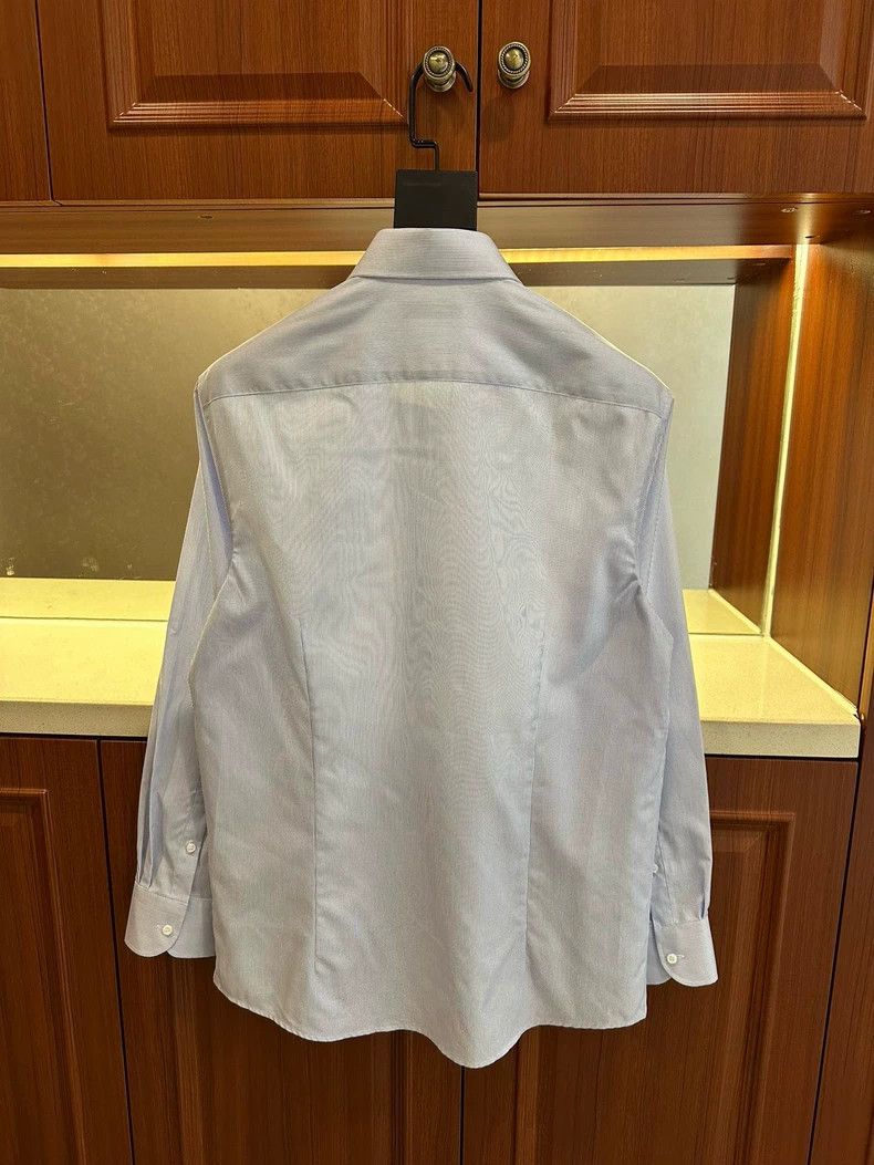 Loro Piana LORO PIANA Pure cotton shirt Size US L / EU 52-54 / 3 - 5 Thumbnail