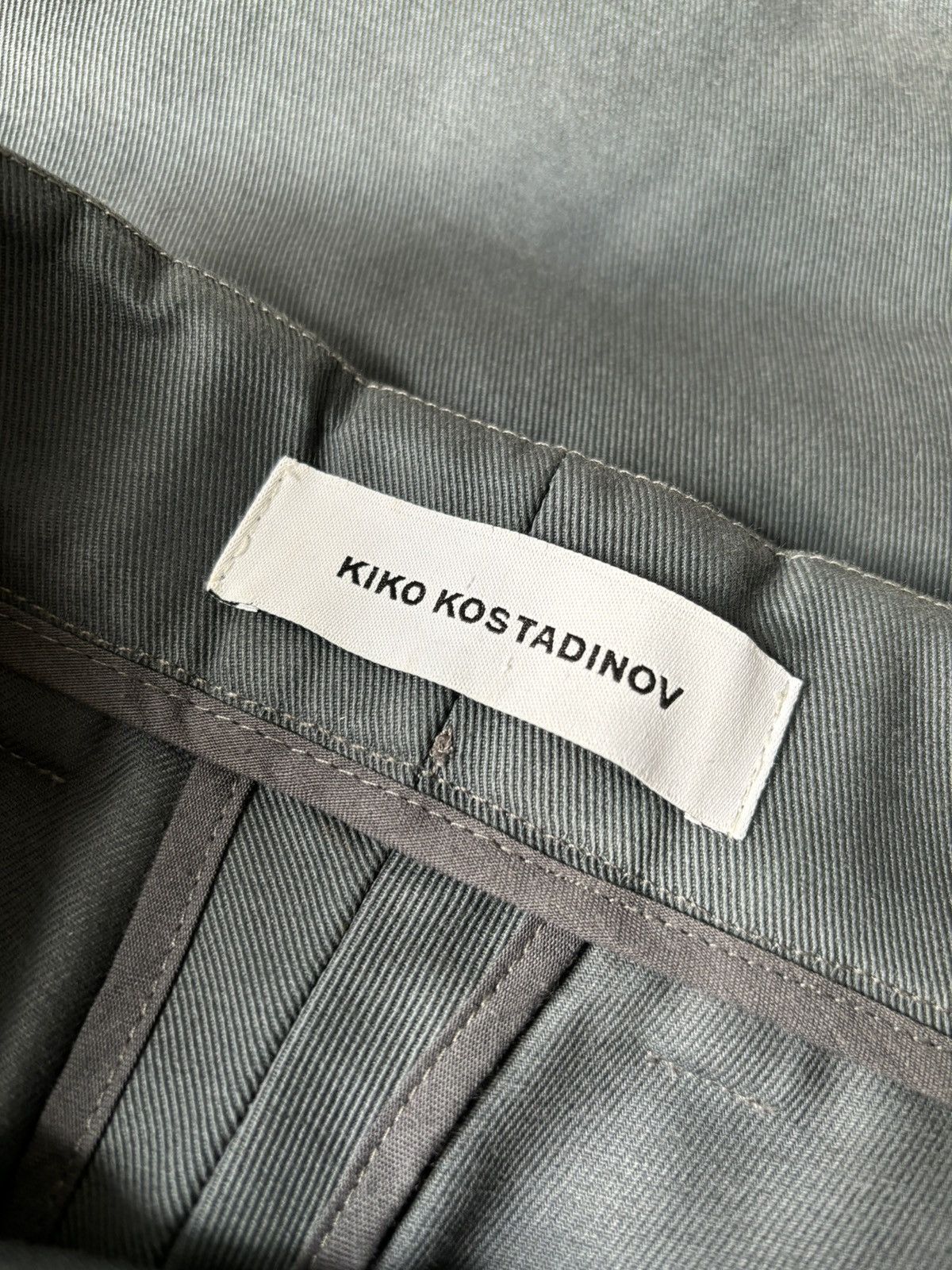 Kiko Kostadinov 0032017 Wrapped Knee Trousers Size US 30 / EU 46 - 5 Thumbnail
