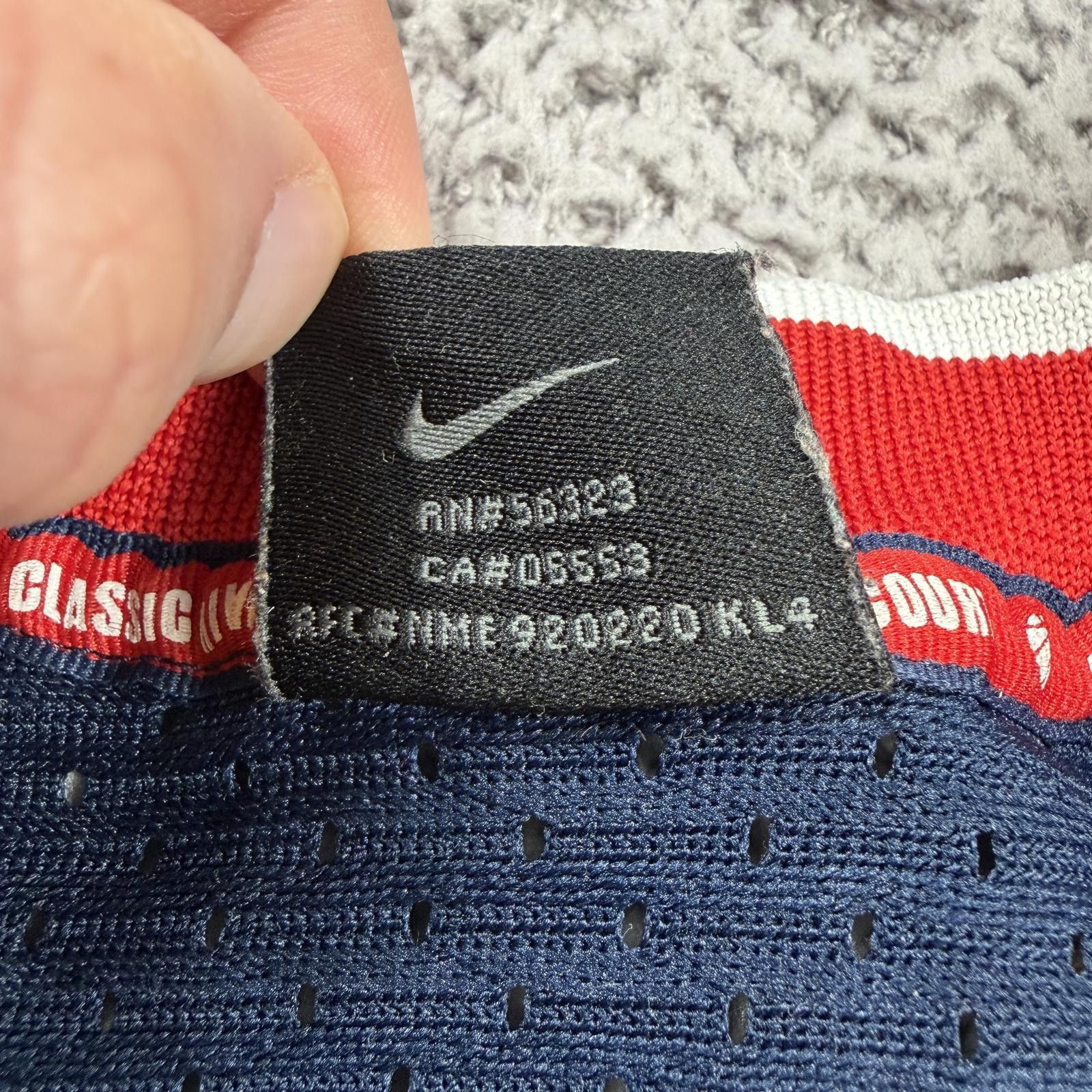 Nike Nike Y2K Supreme Court Classic Basketball Jersey Mesh Navy Size US XL / EU 56 / 4 - 7 Thumbnail