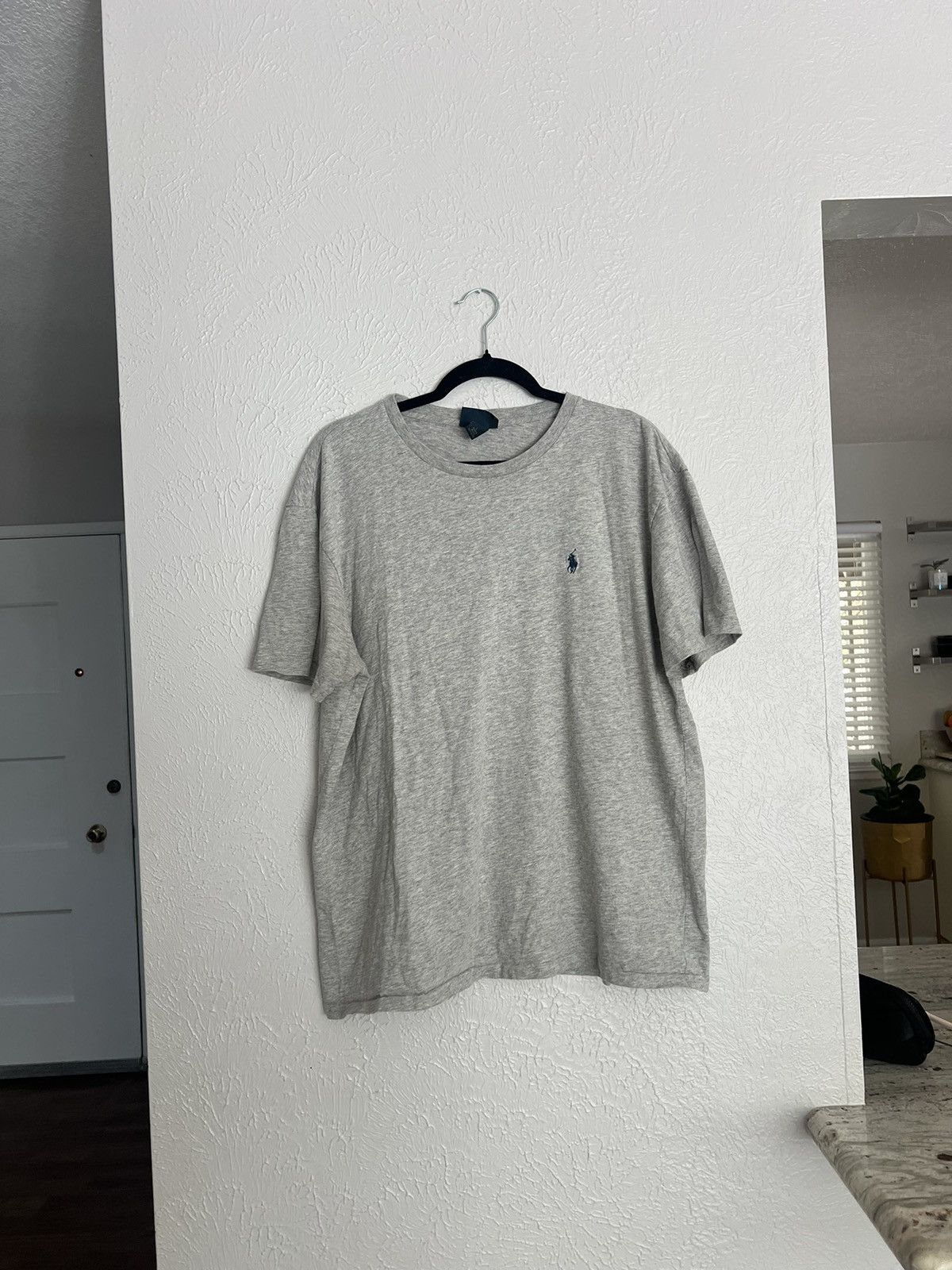 Polo Ralph Lauren Polo by Ralph Lauren gray basic logo short sleeve tee L Size US L / EU 52-54 / 3 - 2 Thumbnail