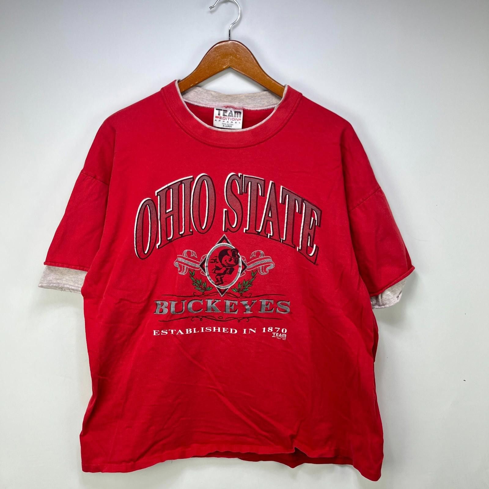 Other Vintage 90s Ohio State Buckeyes T Shirt XL Size ONE SIZE - 1 Thumbnail